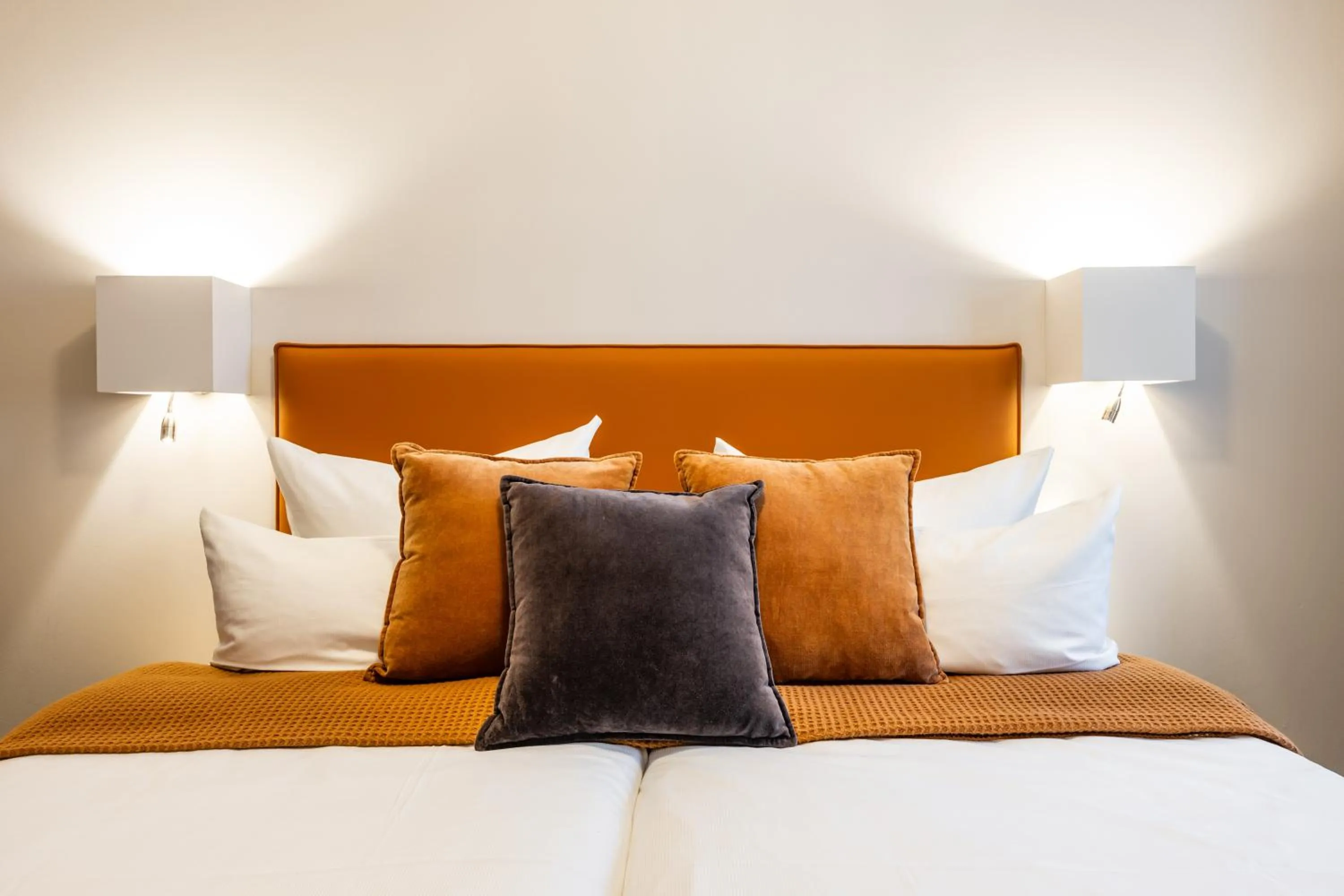 Bed in Hotel Goldene Steig