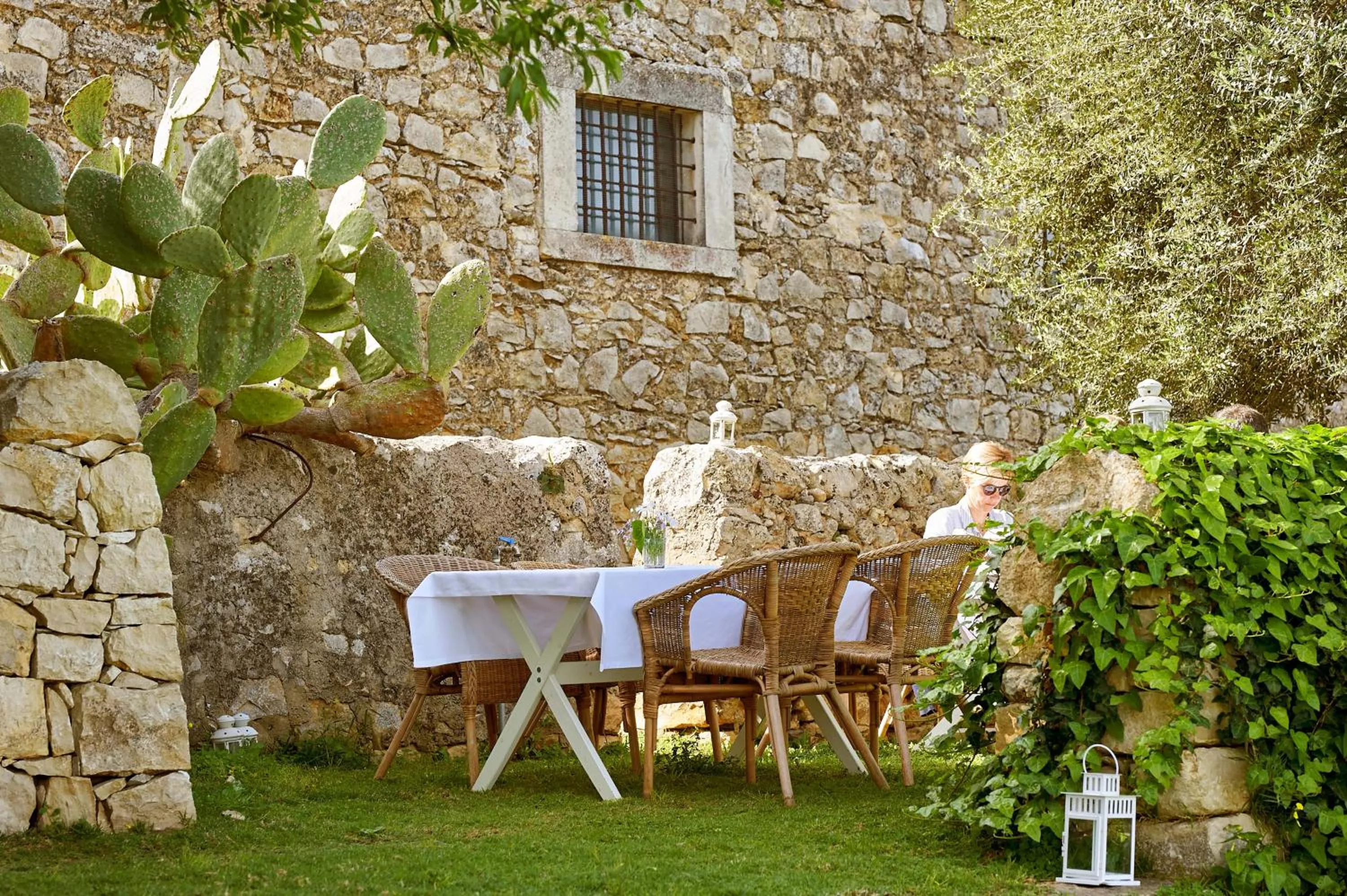 Garden in Baglio Occhipinti