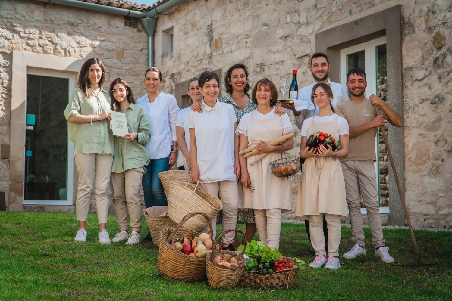 People in Baglio Occhipinti