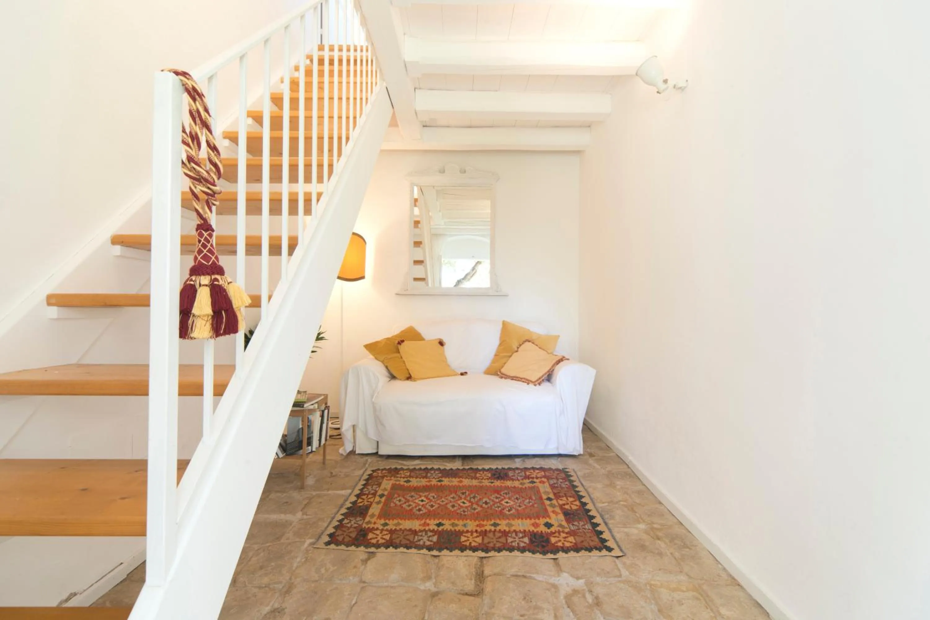 Living room in Baglio Occhipinti