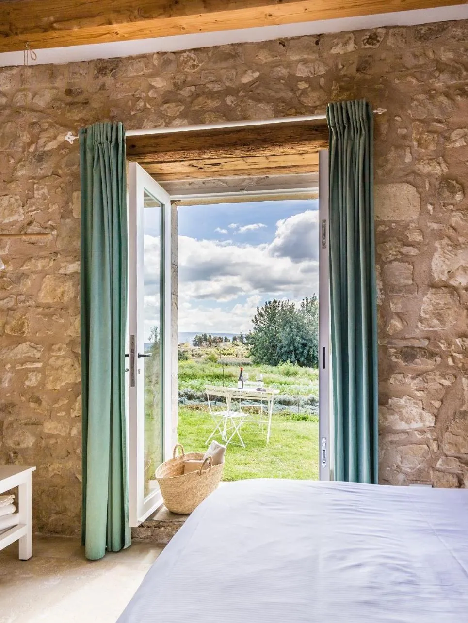 Garden, Bed in Baglio Occhipinti