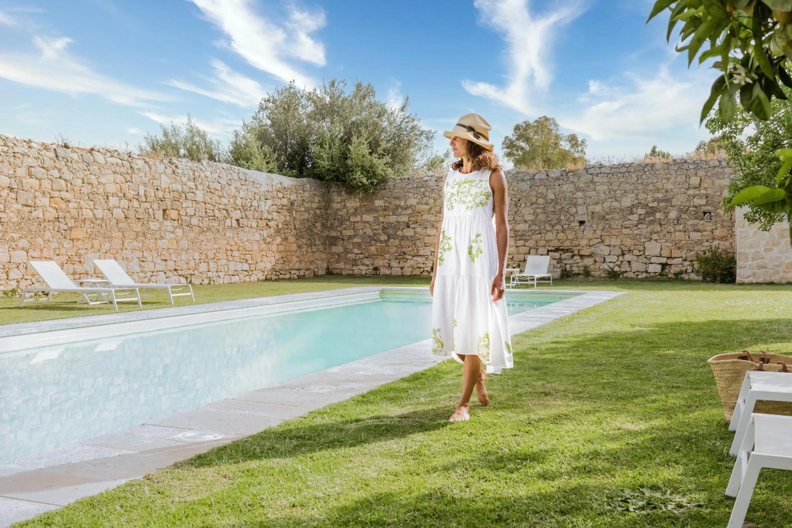 Swimming pool in Baglio Occhipinti