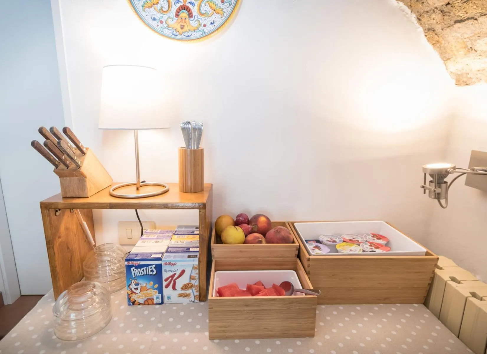 Communal lounge/ TV room in B&B Cantico Delle Creature