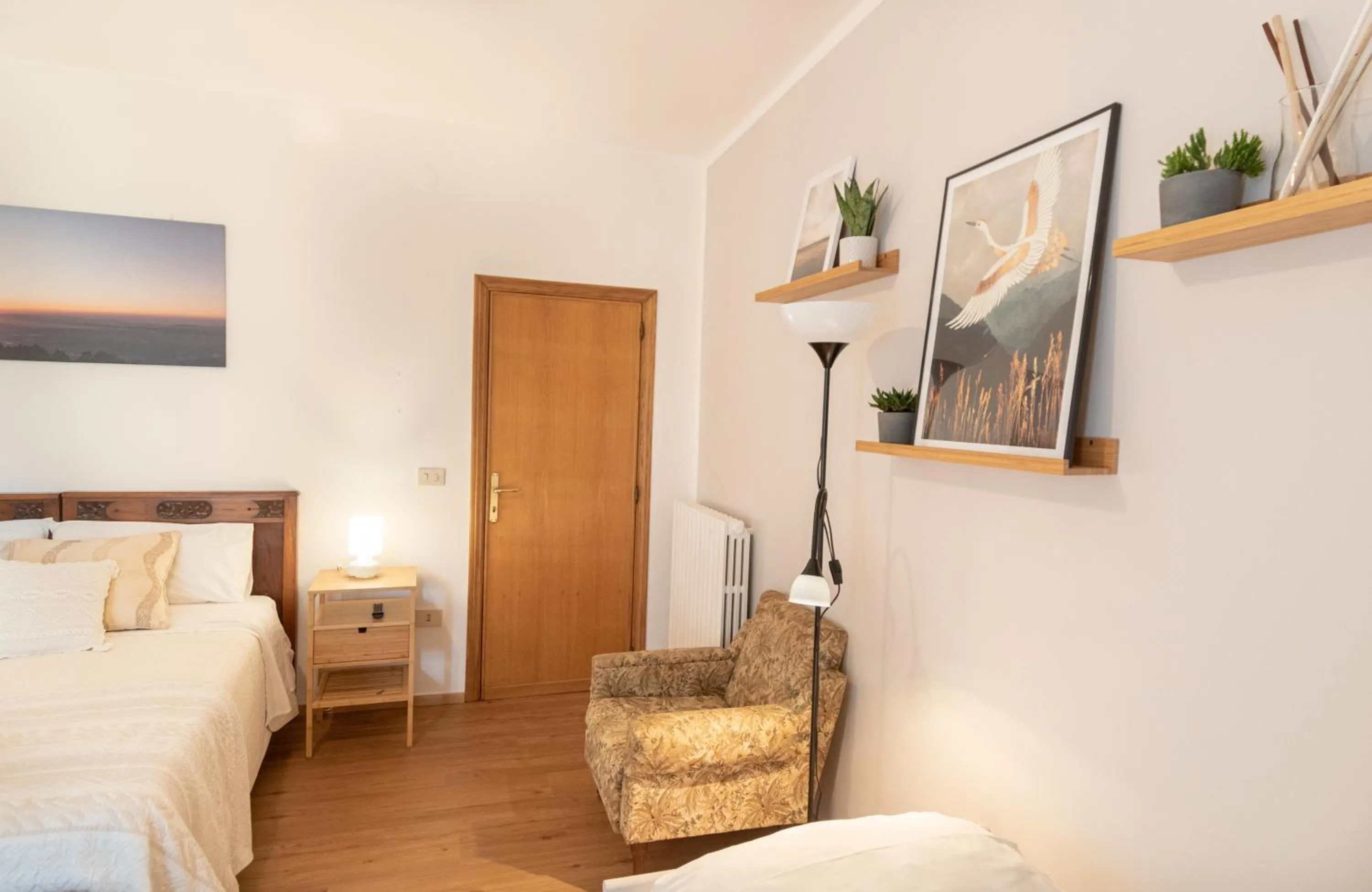 Decorative detail, Bed in B&B Cantico Delle Creature