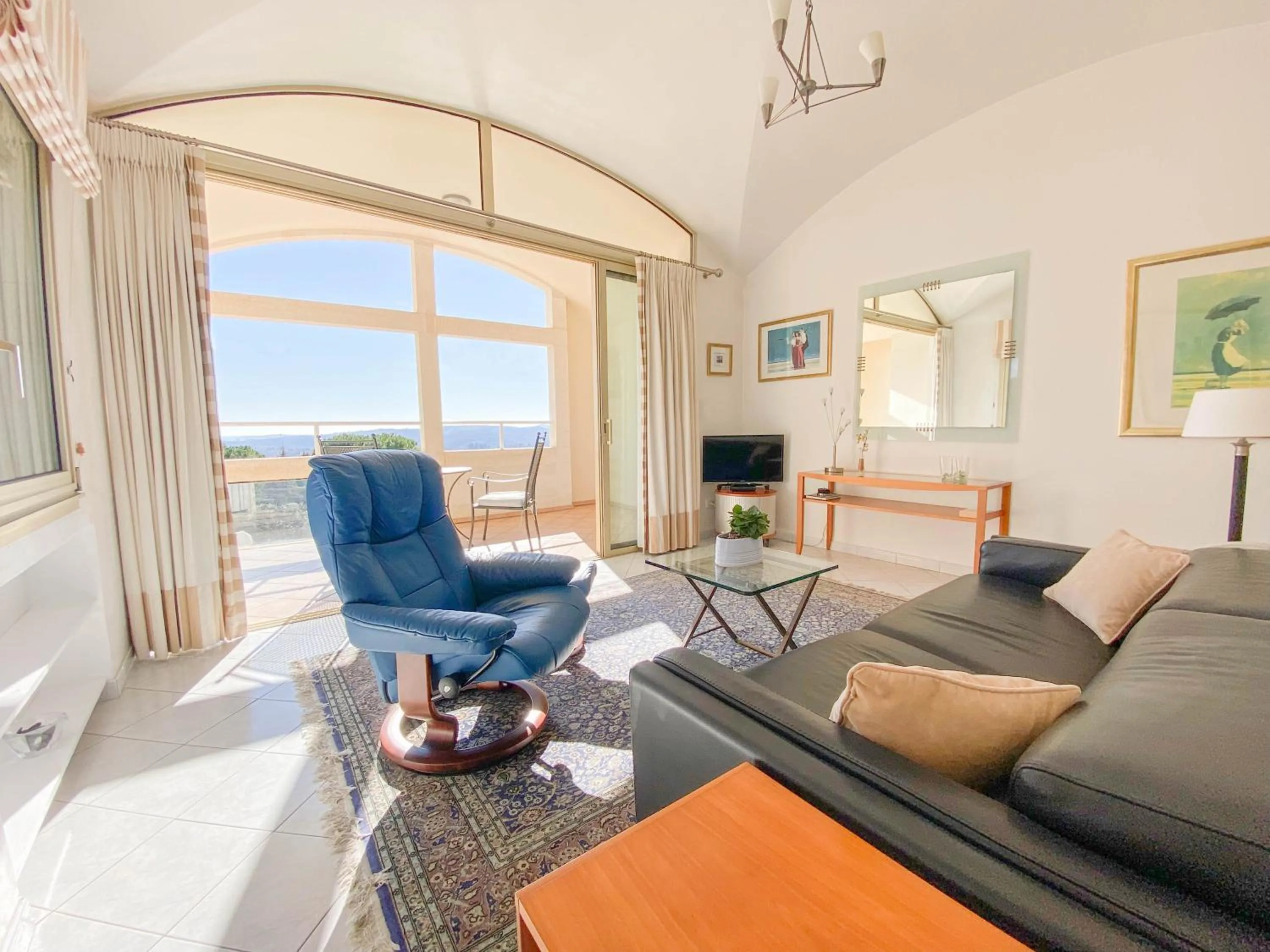 Living room in Villa Saint Maxime