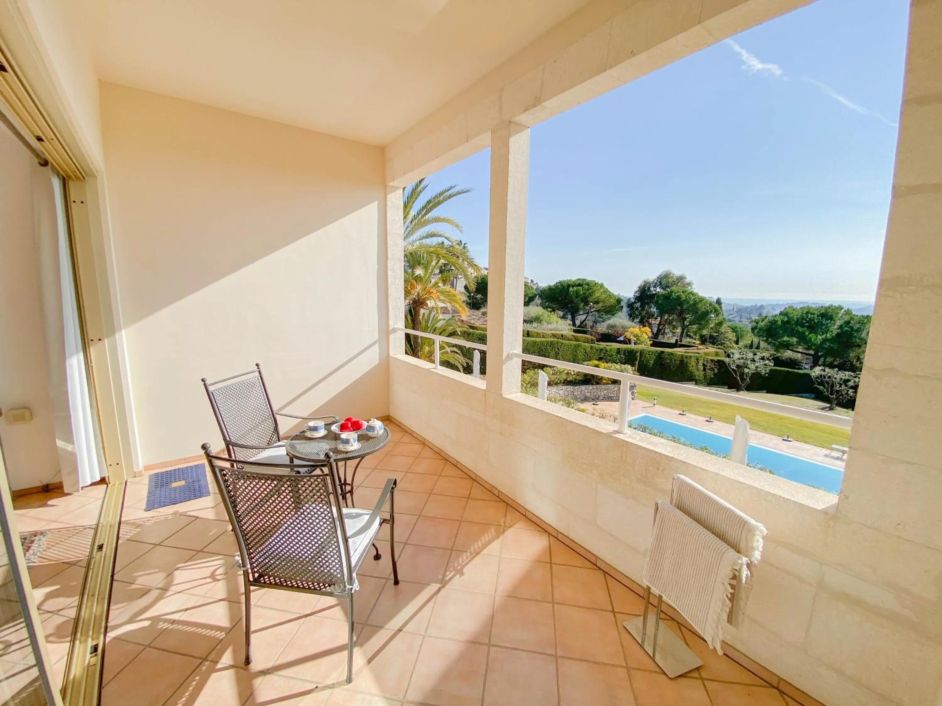 Balcony/Terrace in Villa St Maxime