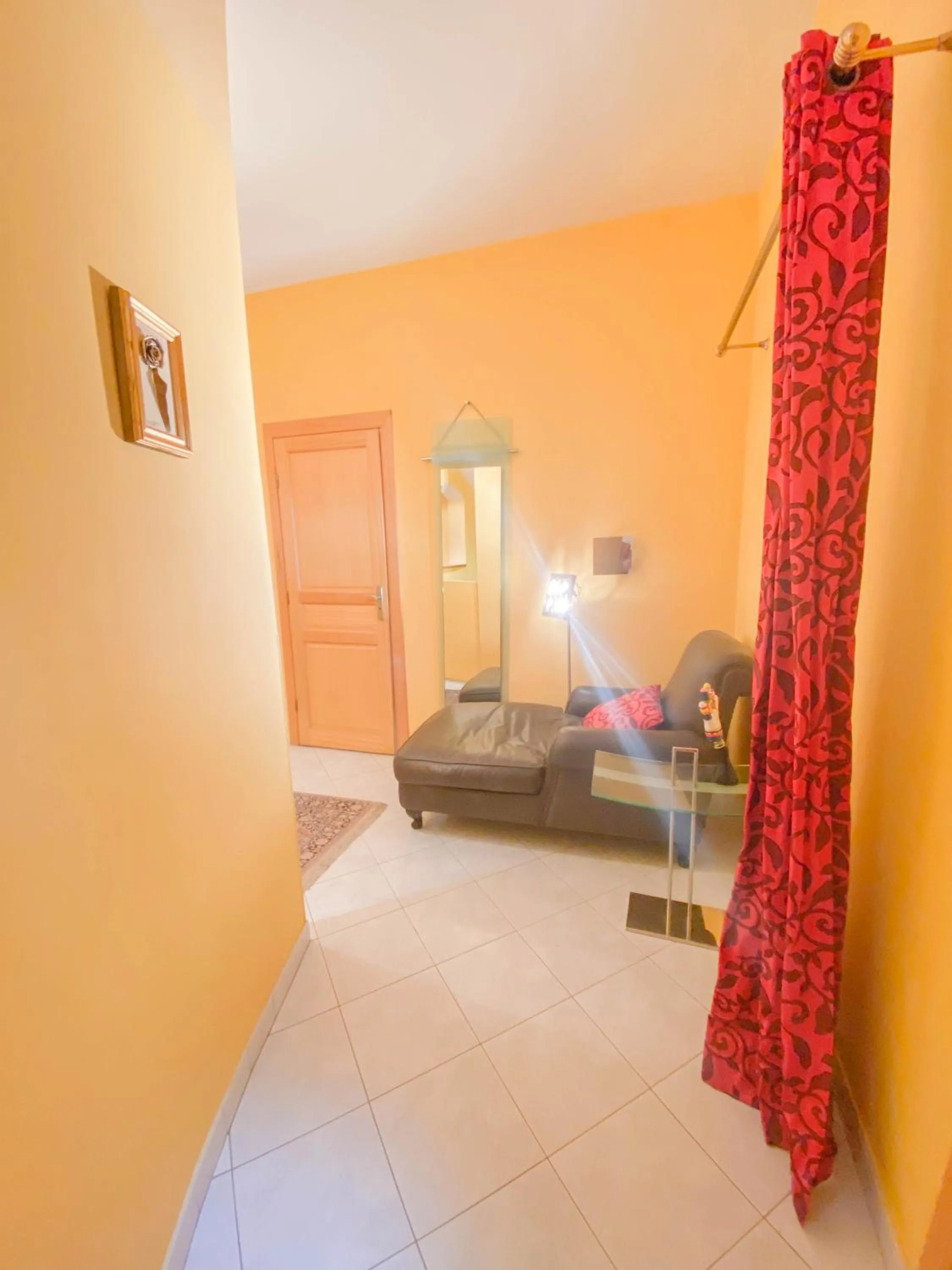 Bedroom, Bed in Villa Saint Maxime