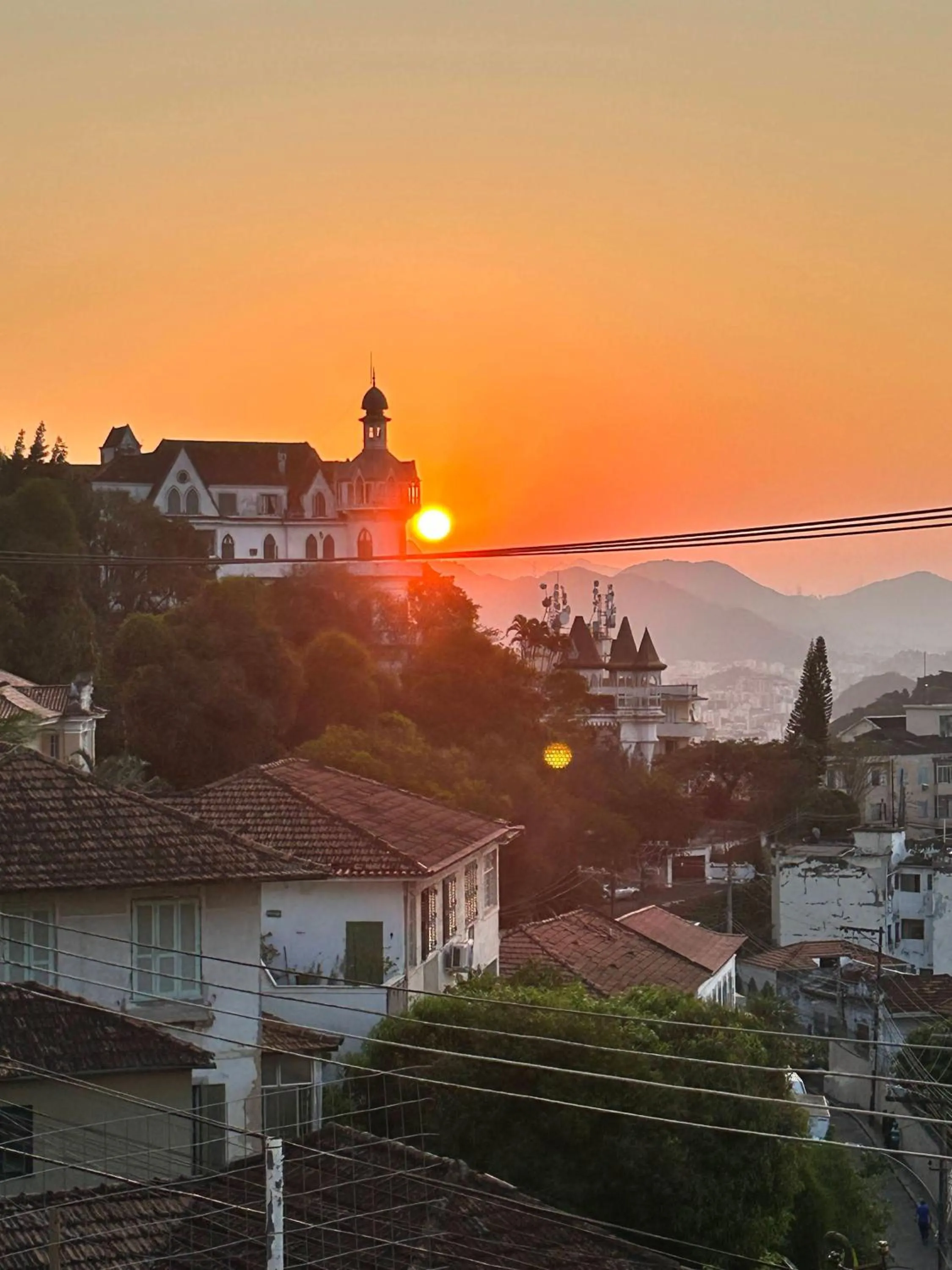 Sunset in Inn House Santa Teresa