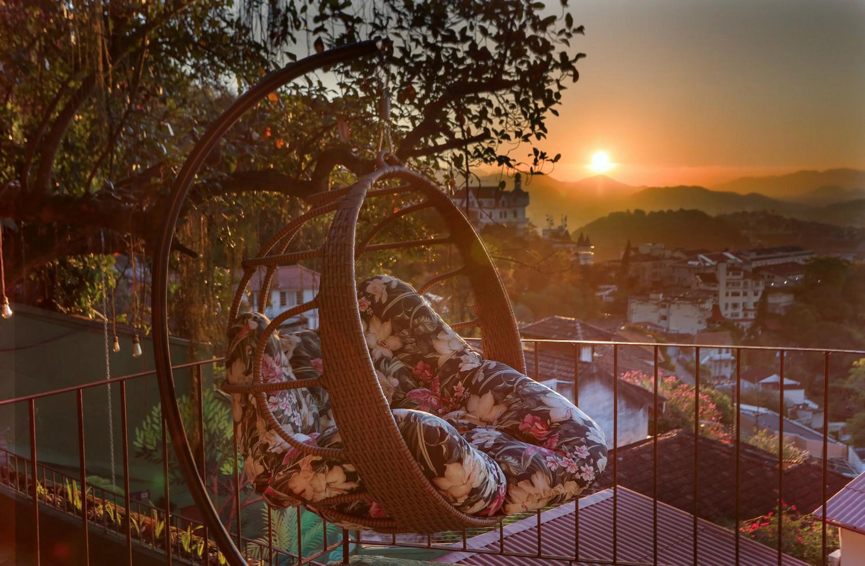 Sunset in Inn House Santa Teresa