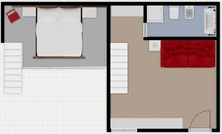 Floor plan in Antico Borgo B&B con SPA - Adults Only