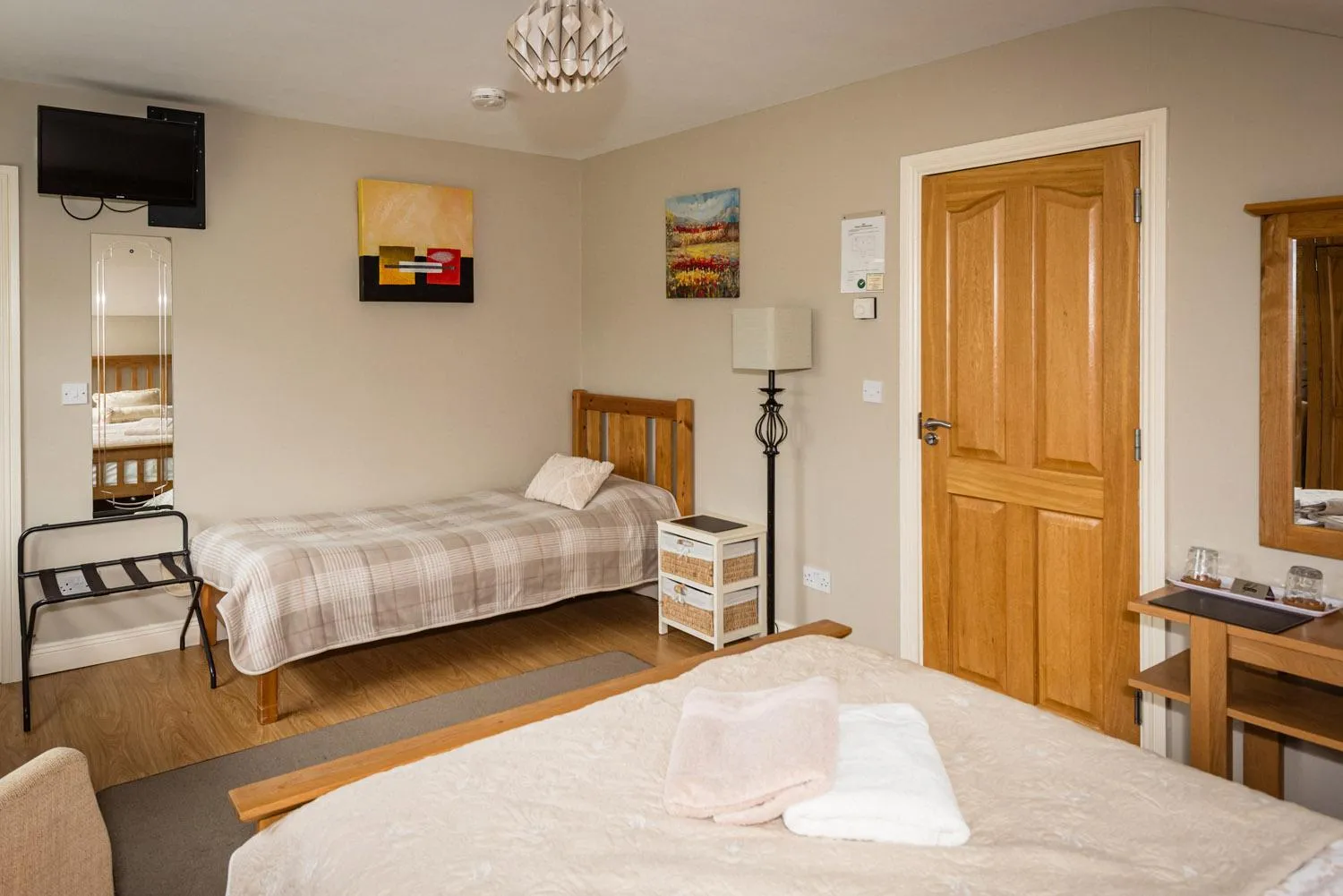 Bed in Kilcatten Lodge