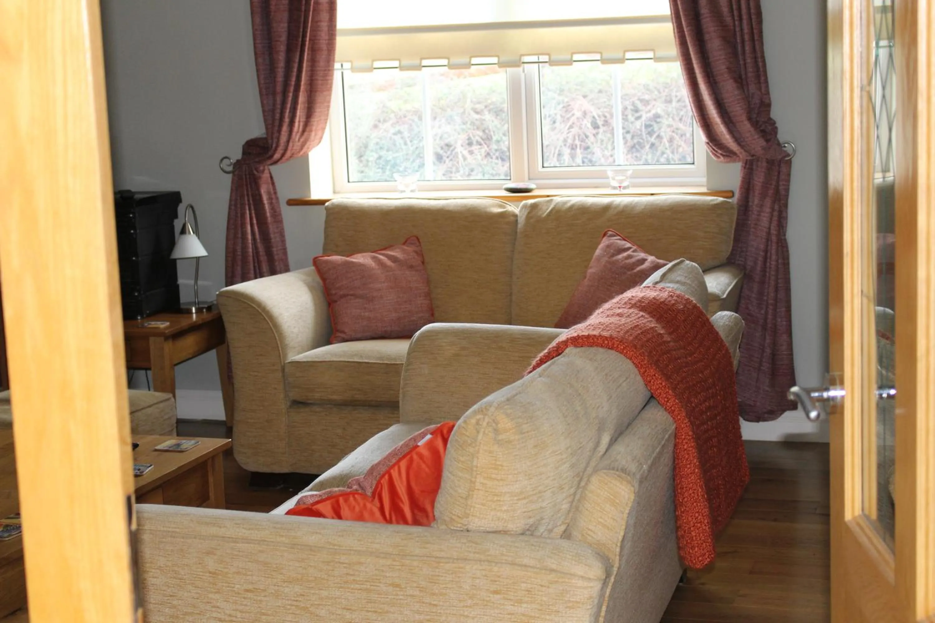 Living room in Kilcatten Lodge