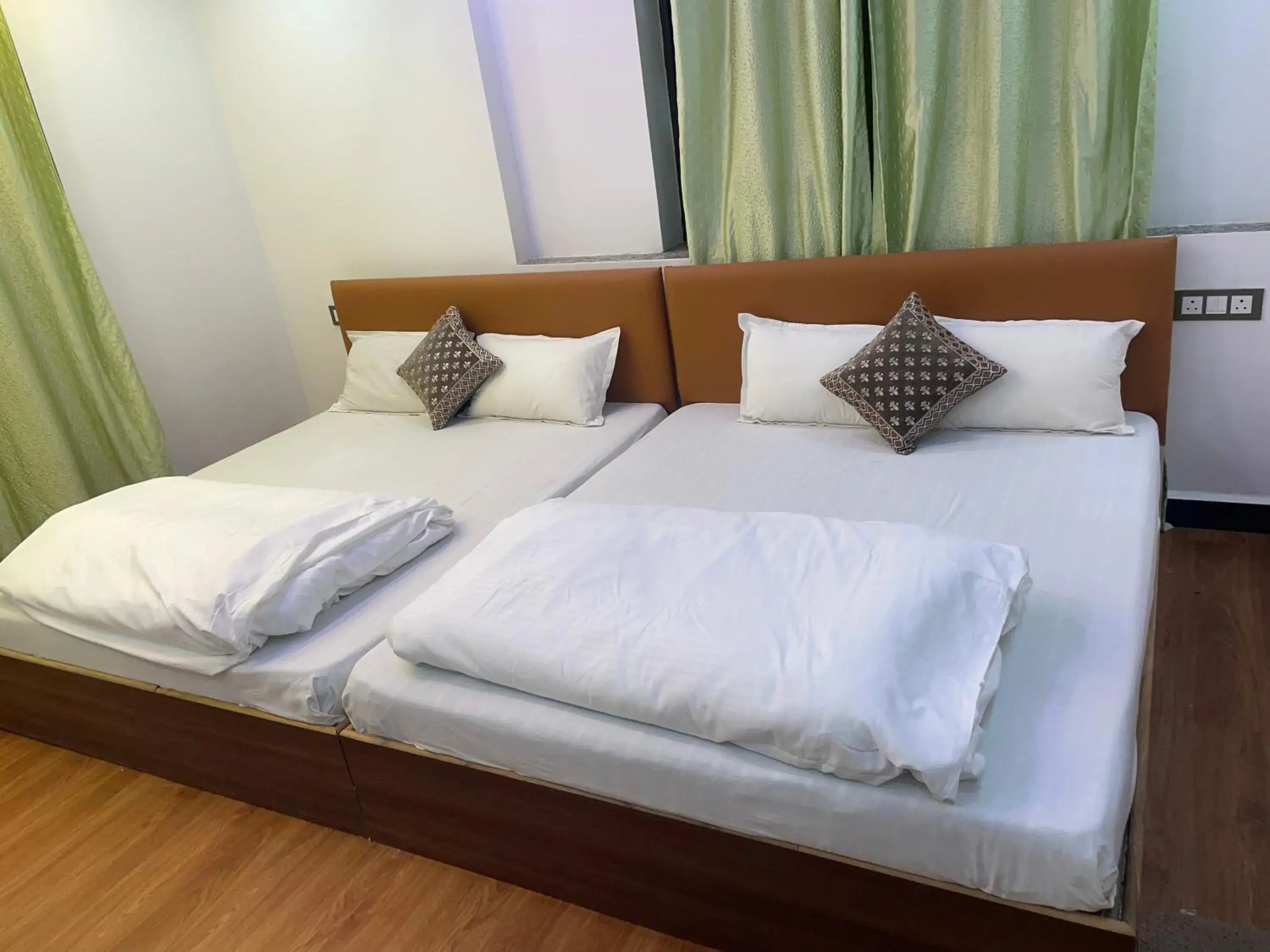 Bed in Hotel Moonlight & Restaurant Bed in Hotel Moonlight & Restaurant