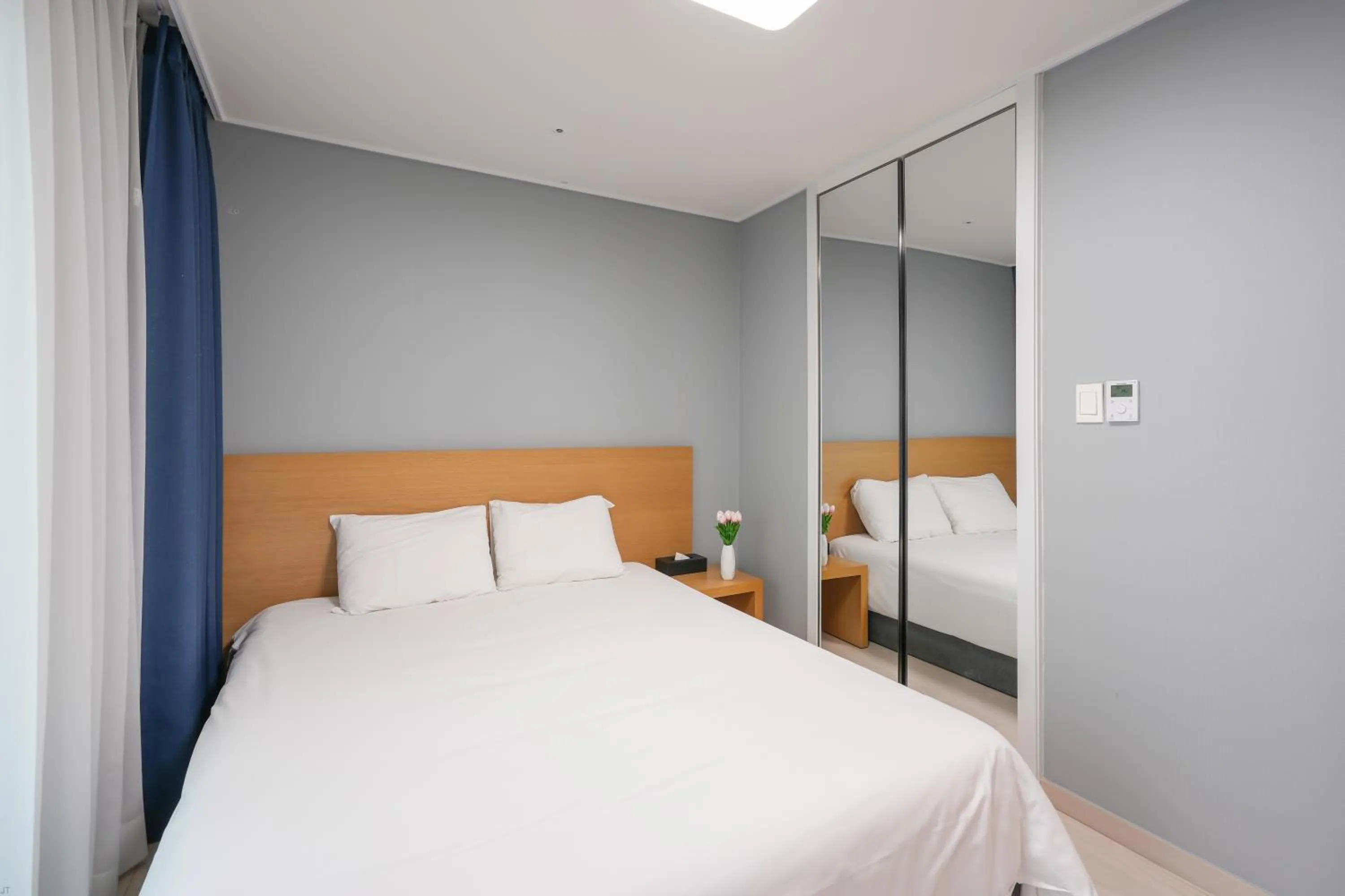 Bed in Firstcity Hotel YEOSU