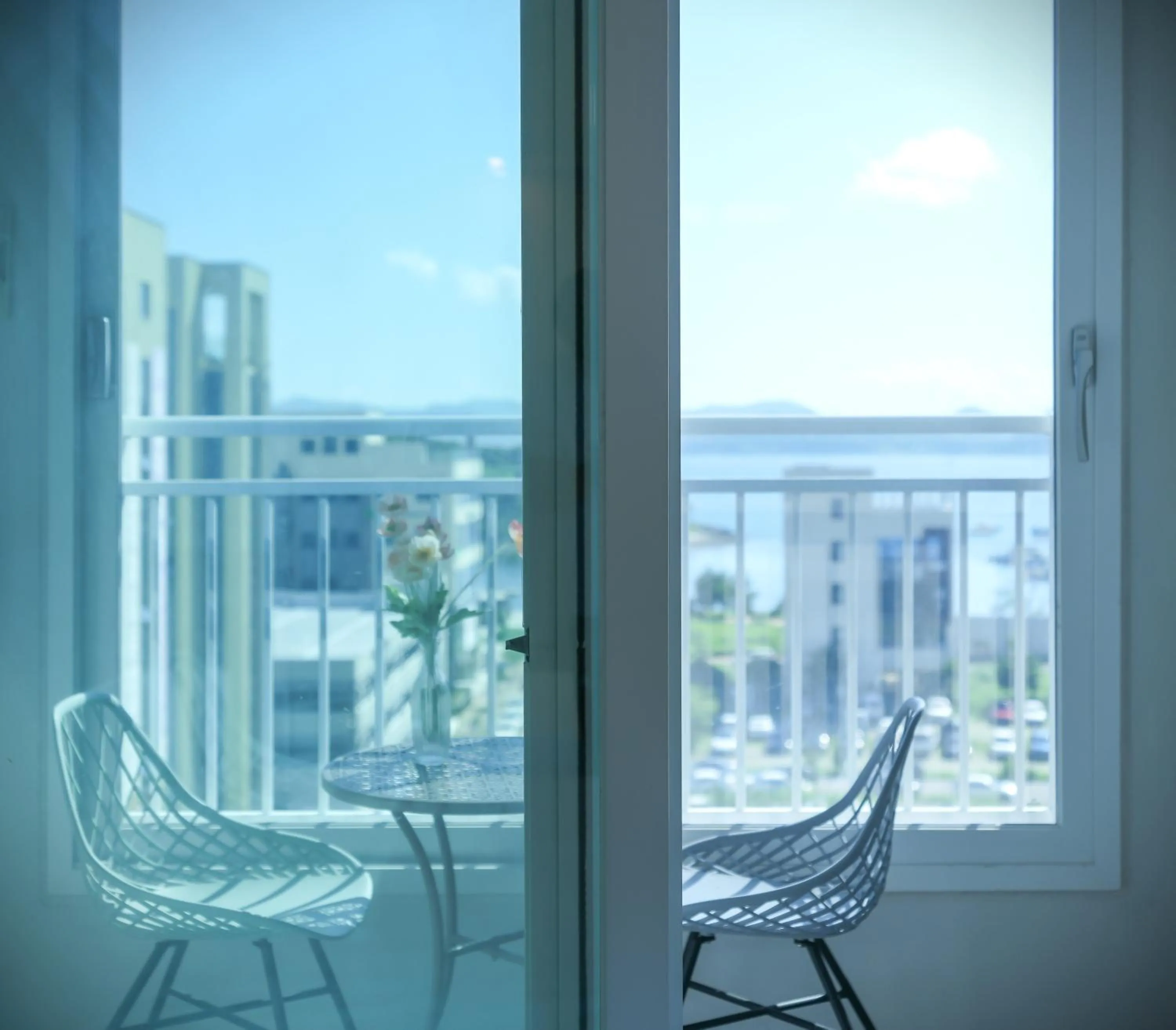 Balcony/Terrace in Firstcity Hotel YEOSU