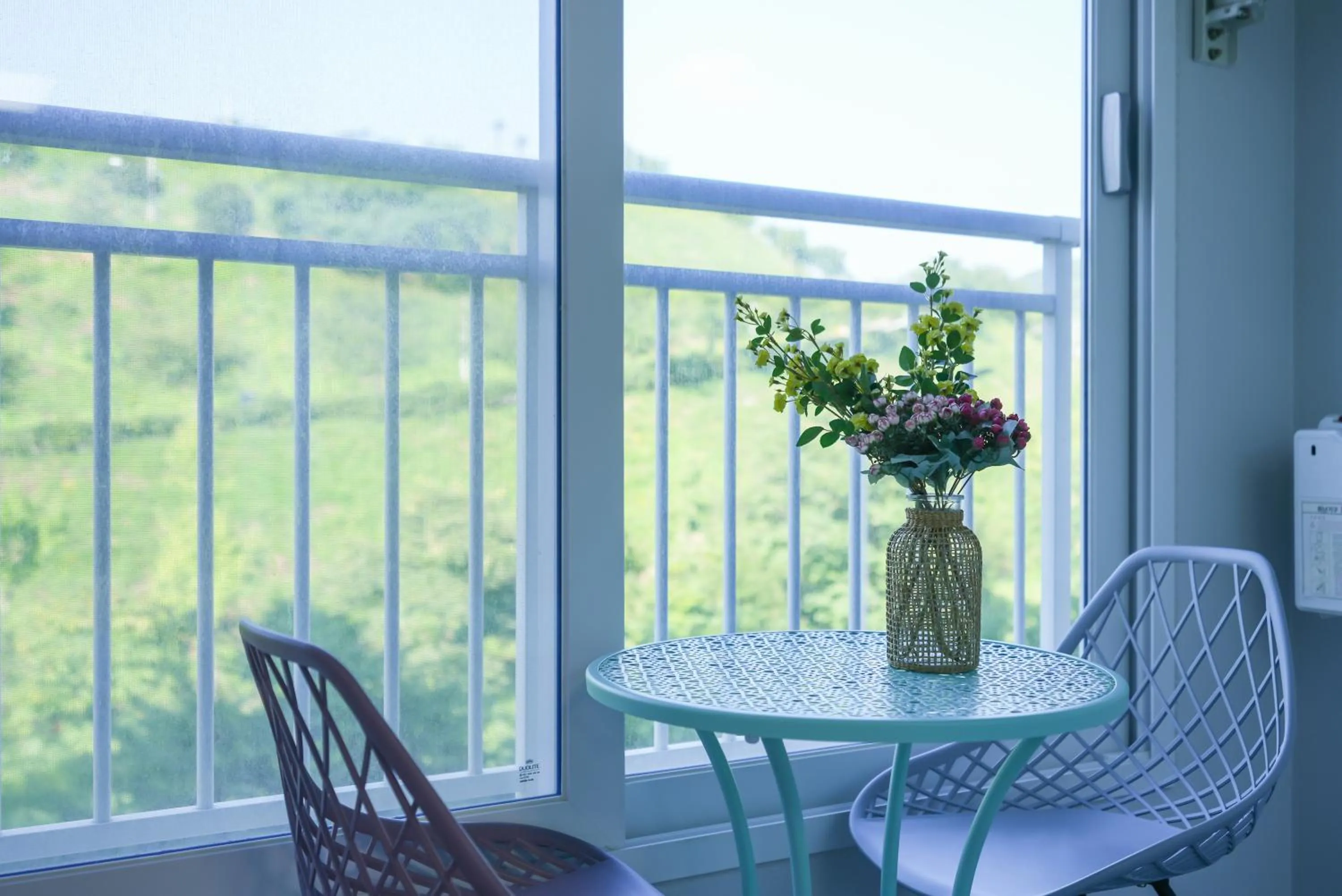Balcony/Terrace in Firstcity Hotel YEOSU