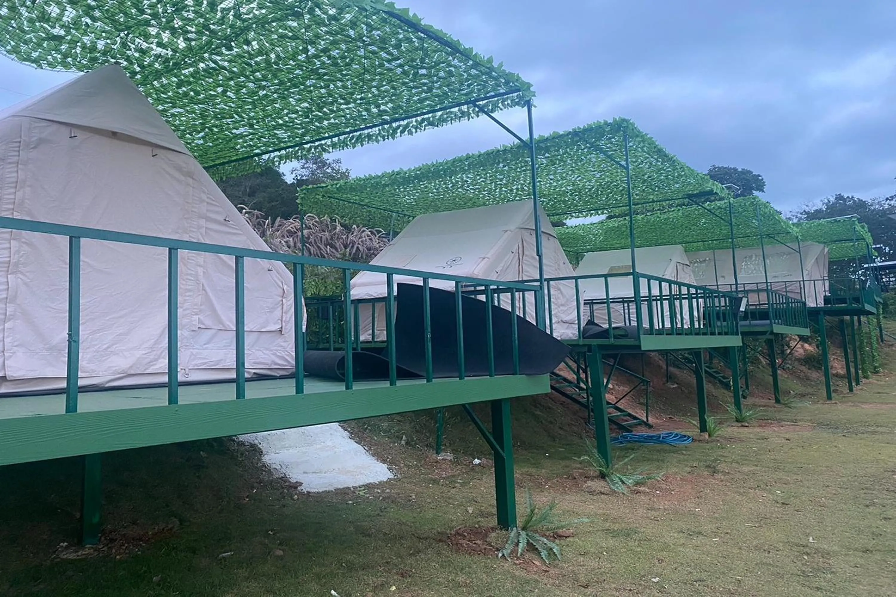 Garden view in Ice Hill