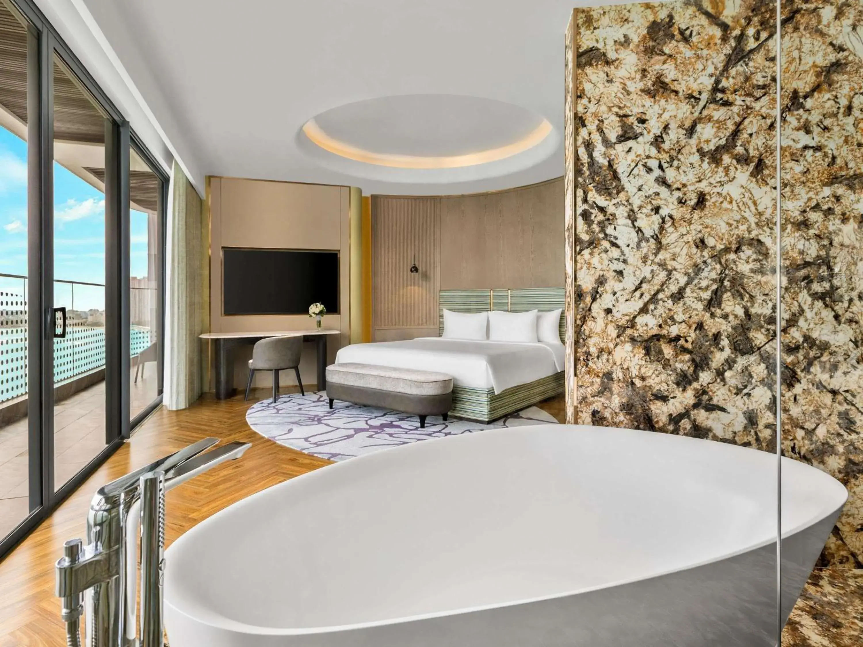 Bedroom, Bed in The Morning Glow - Handwritten Collection Bedroom, Bed in The Morning Glow - Handwritten Collection