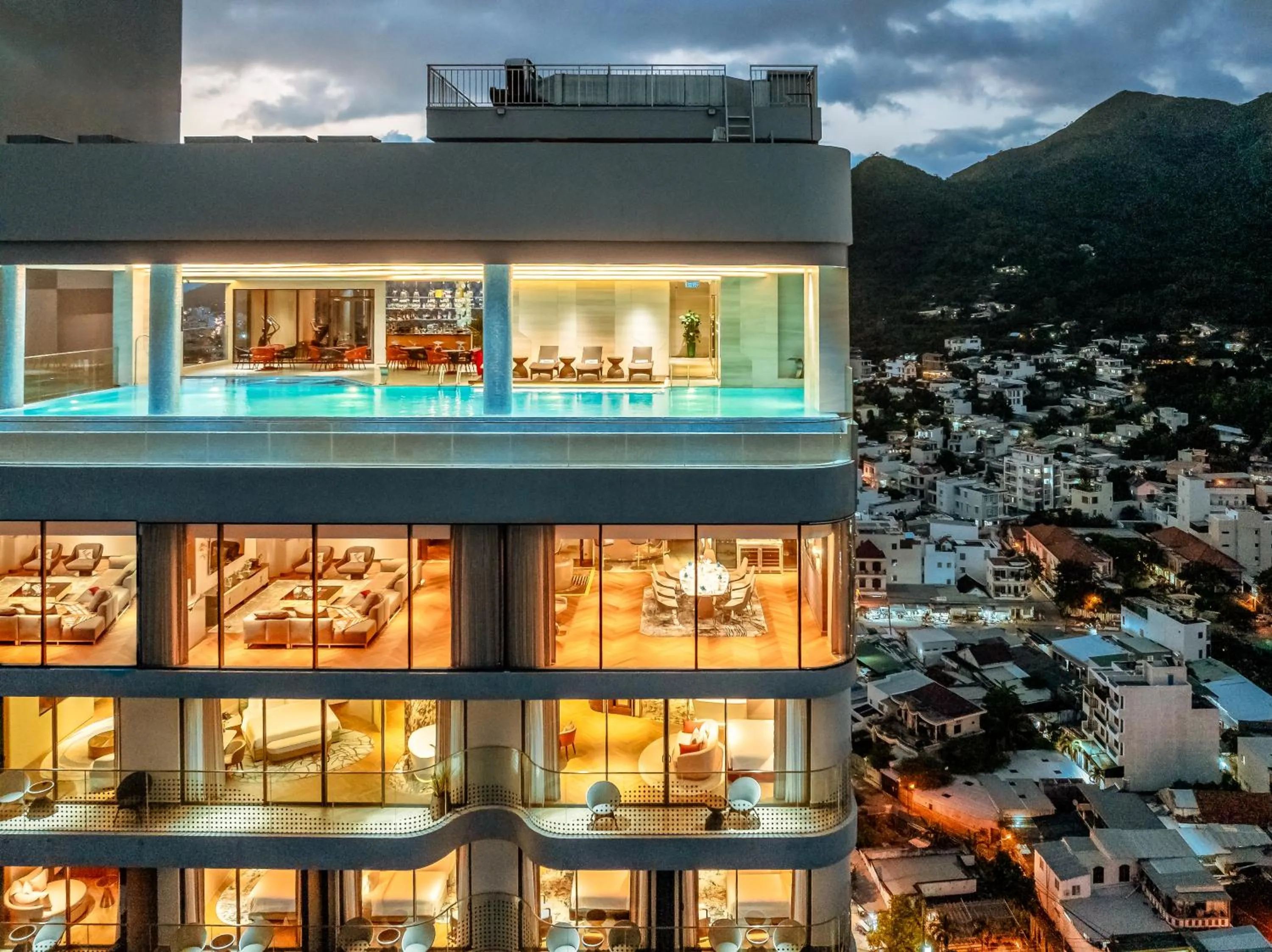 Property building in The Morning Glow - Handwritten Collection