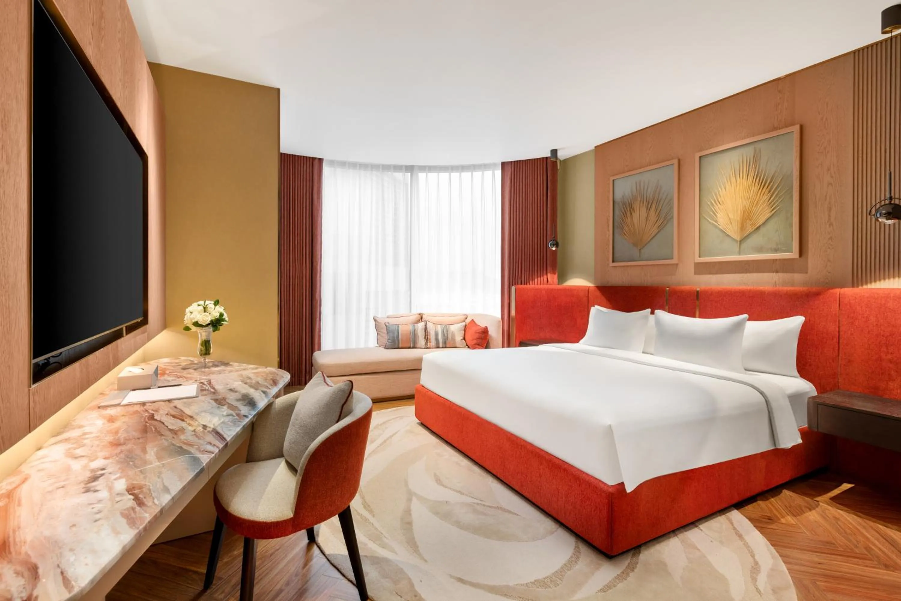 Bed in The Morning Glow - Handwritten Collection