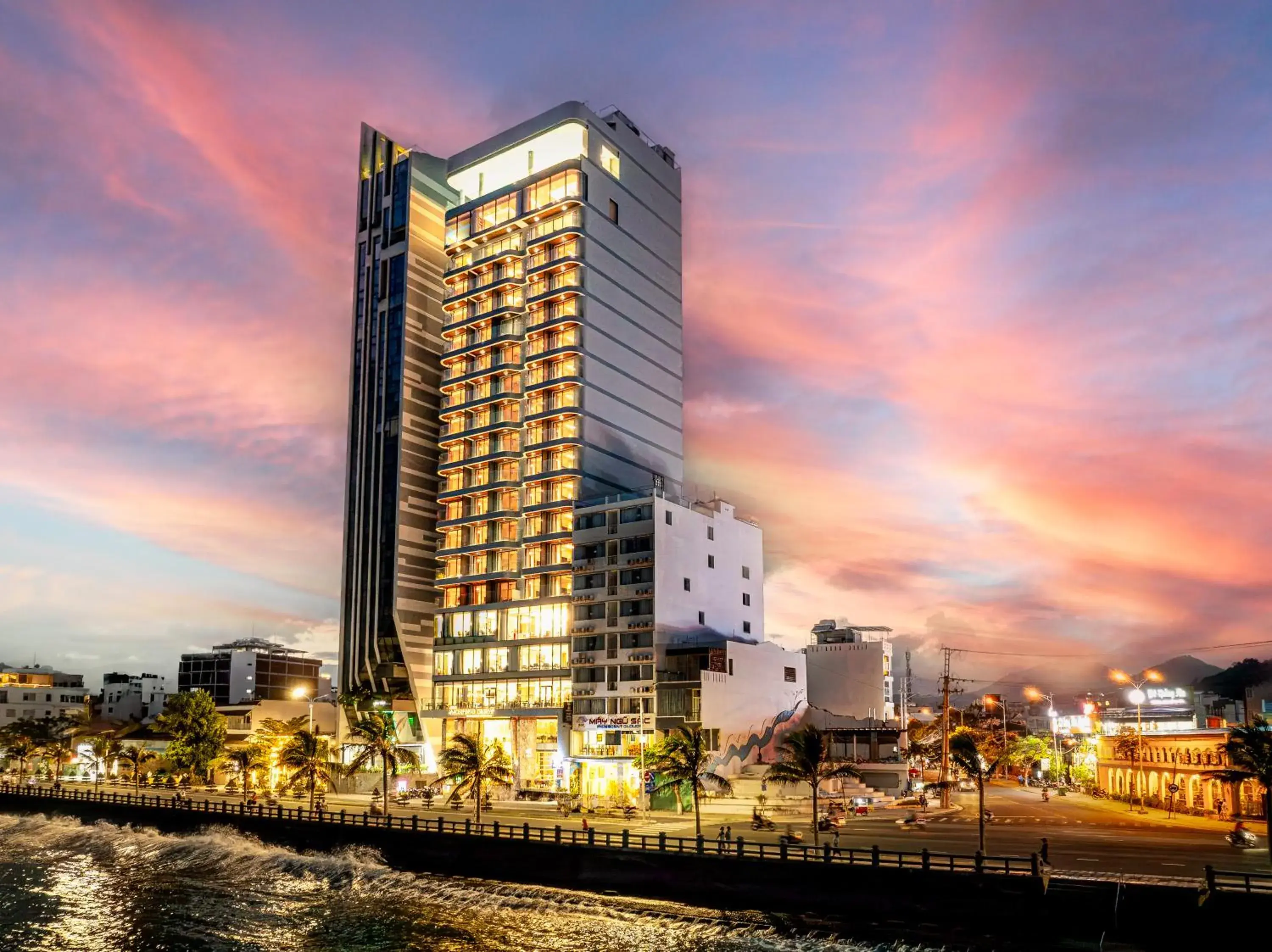 Property building in The Morning Glow - Handwritten Collection Property building in The Morning Glow - Handwritten Collection