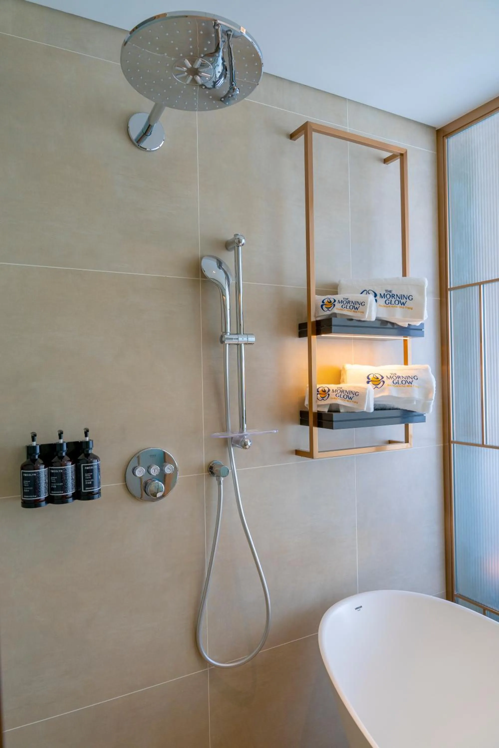 Bathroom in The Morning Glow - Handwritten Collection