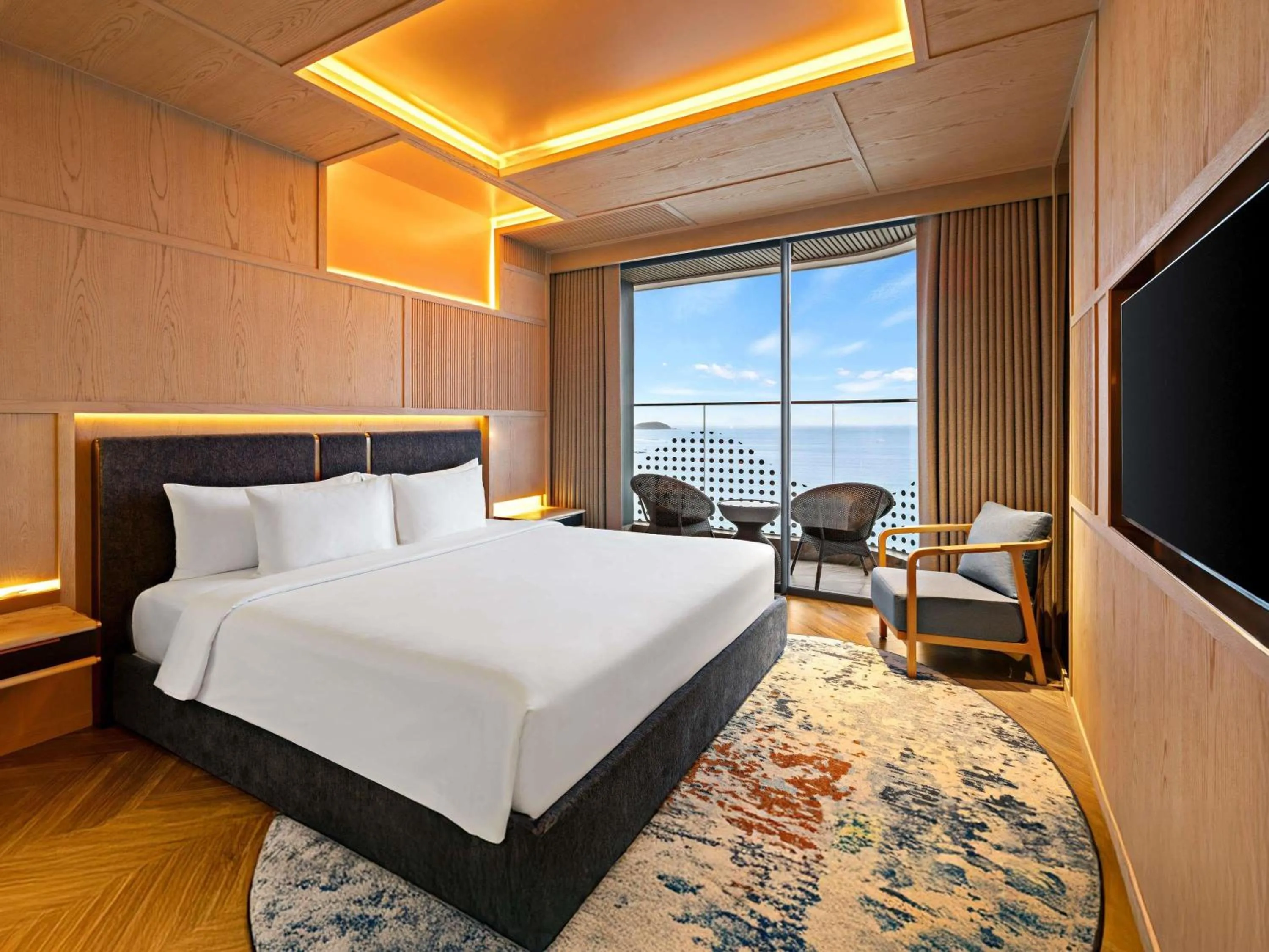 Bedroom, Bed in The Morning Glow - Handwritten Collection