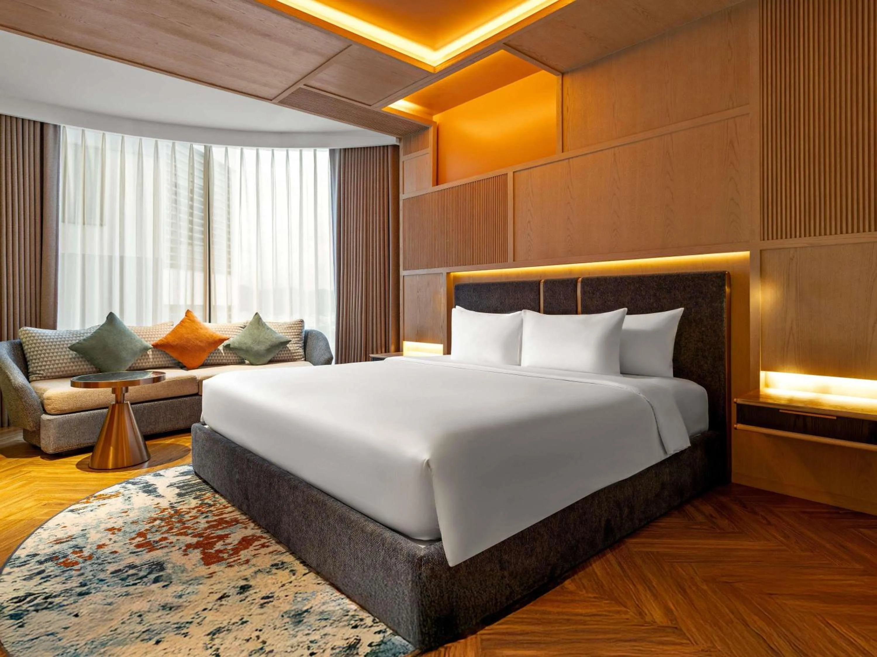 Bedroom, Bed in The Morning Glow - Handwritten Collection