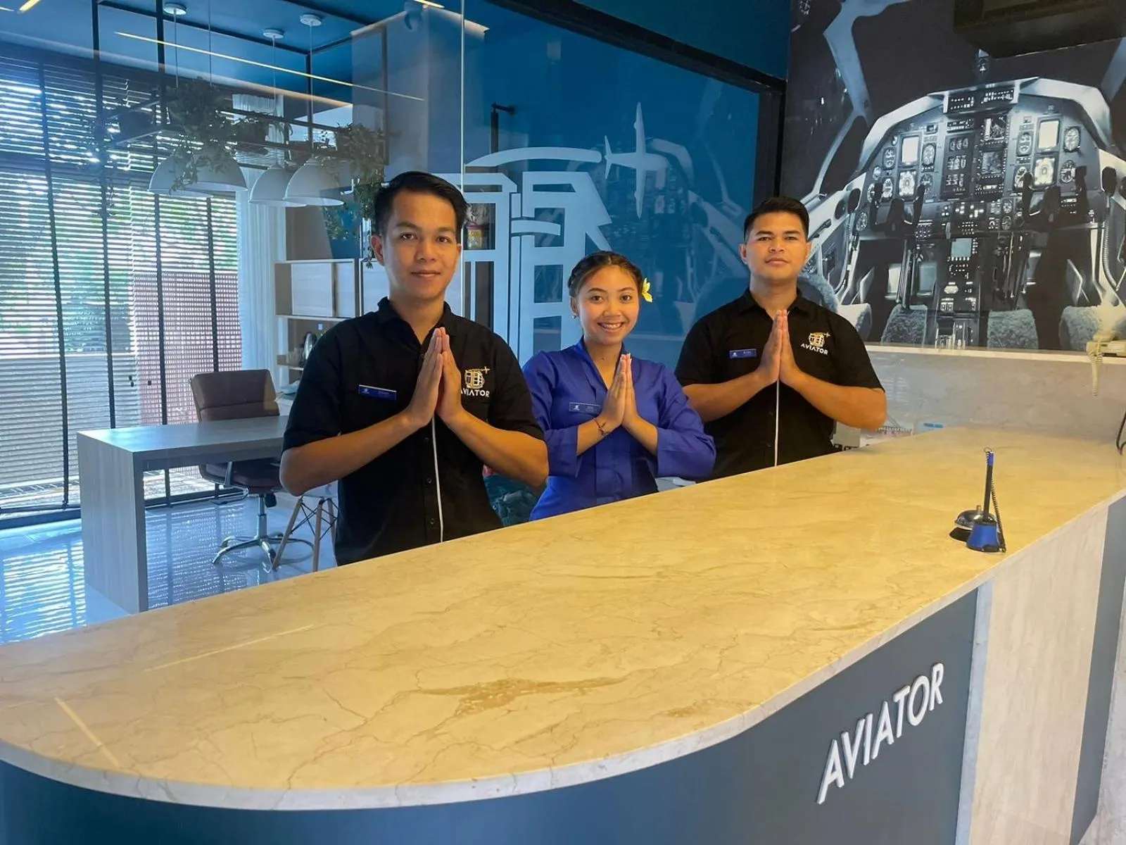 Staff in Aviator Bali