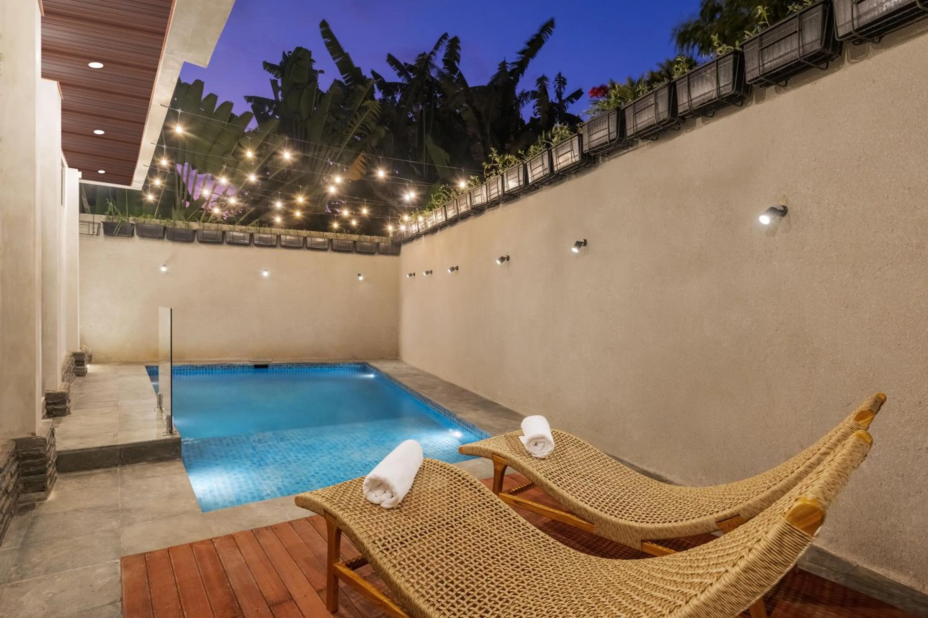 Pool view in Aviator Bali