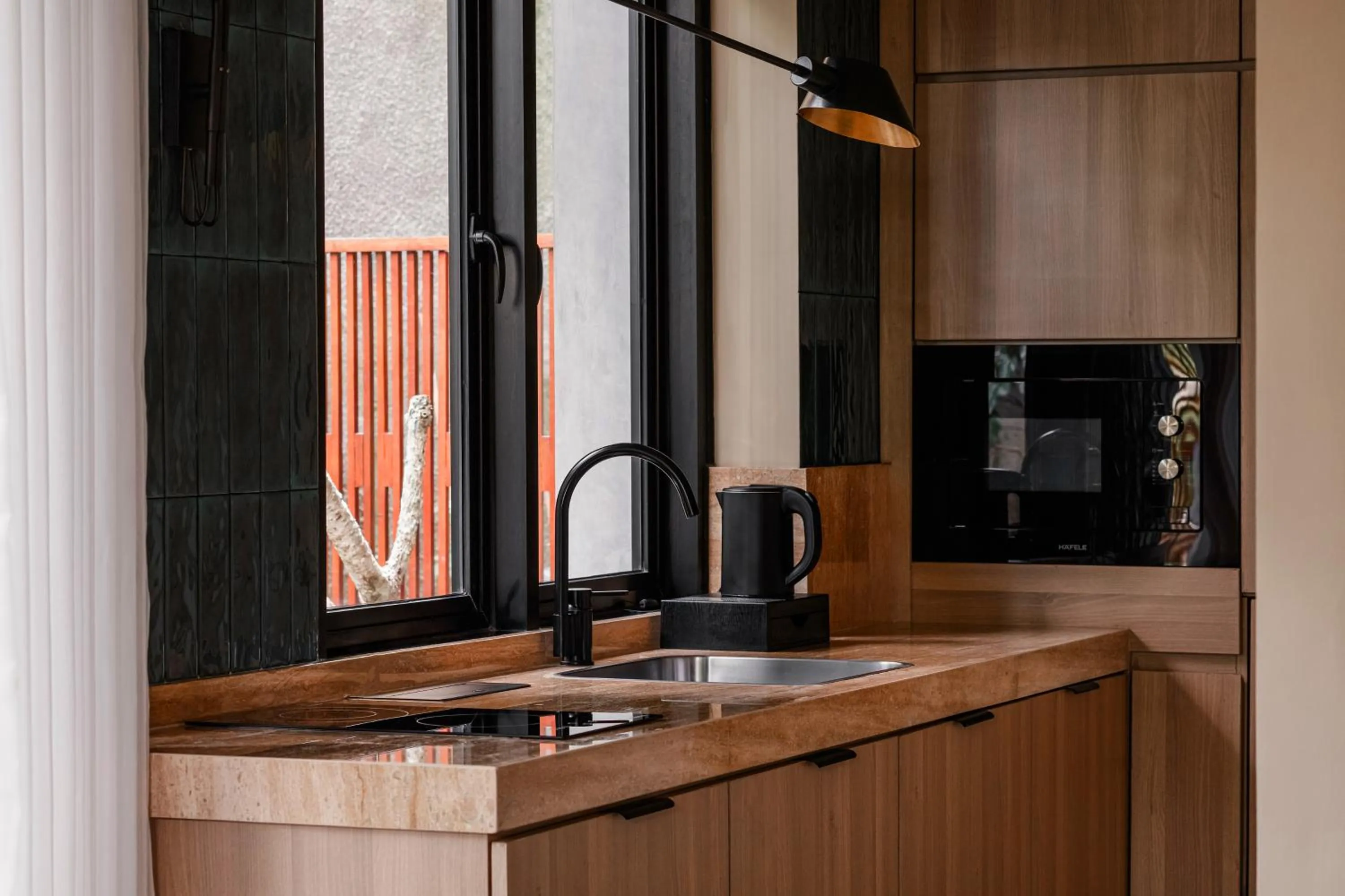 Kitchen or kitchenette in Aviator Bali