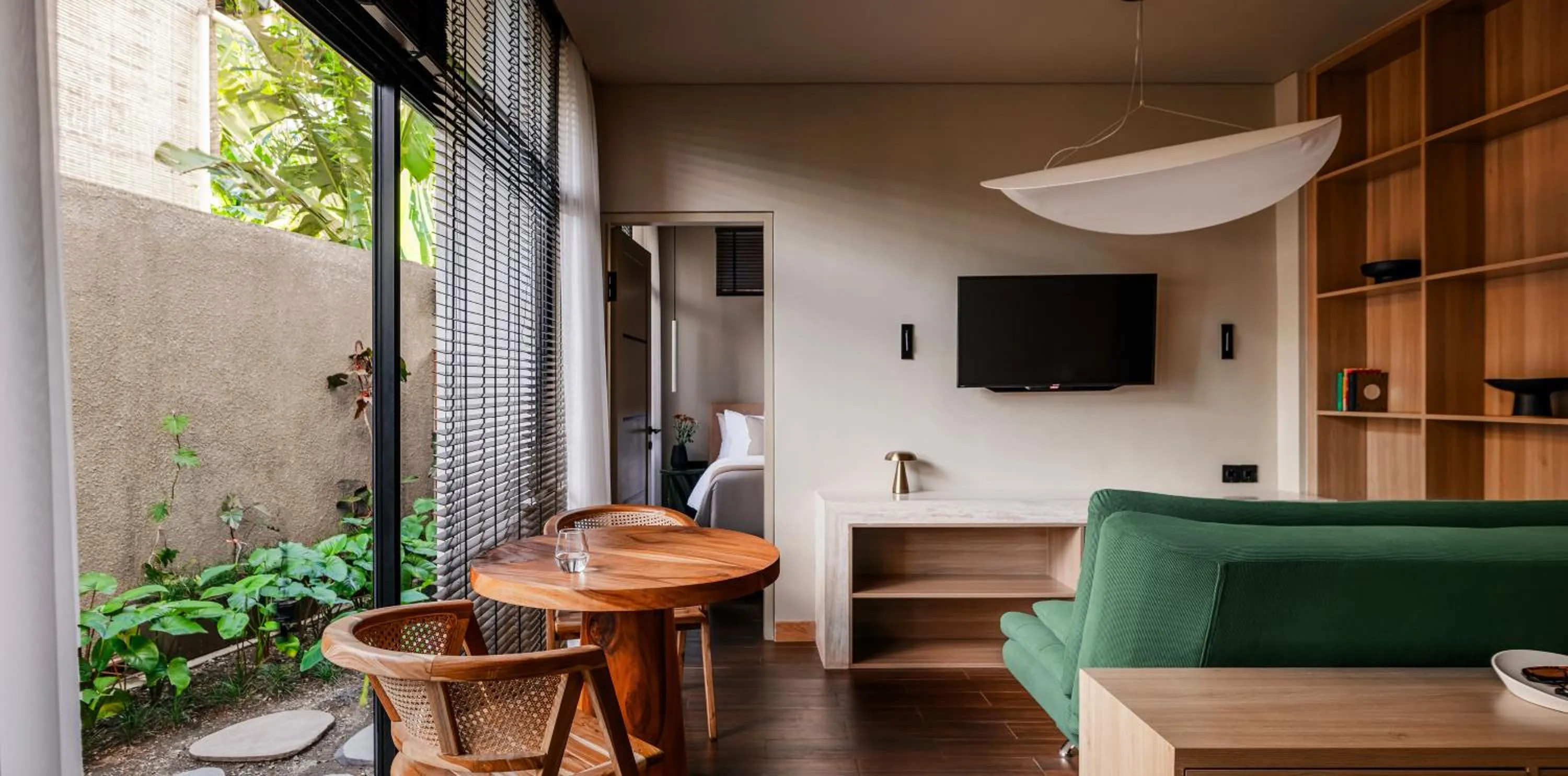 Communal lounge/ TV room in Aviator Bali