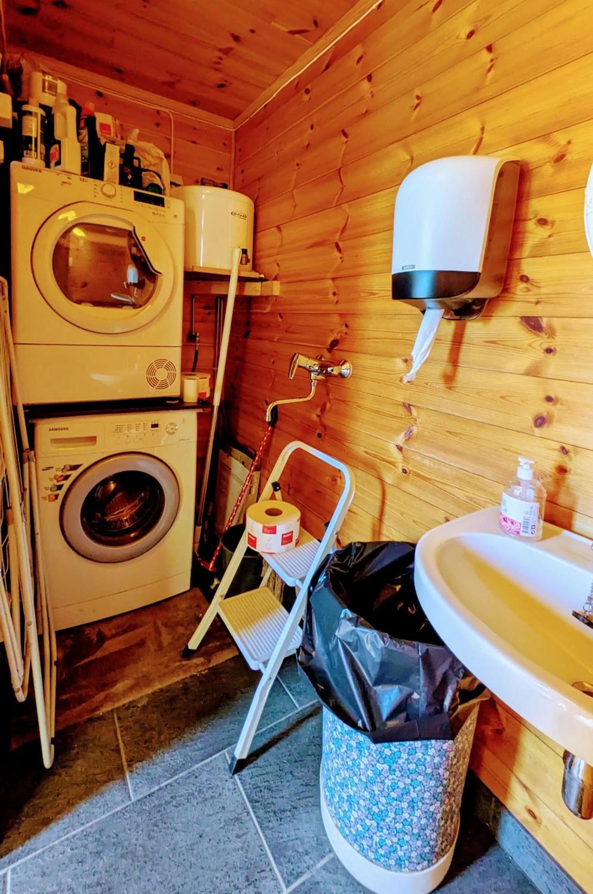 laundry in Dønhaug Gjestegard