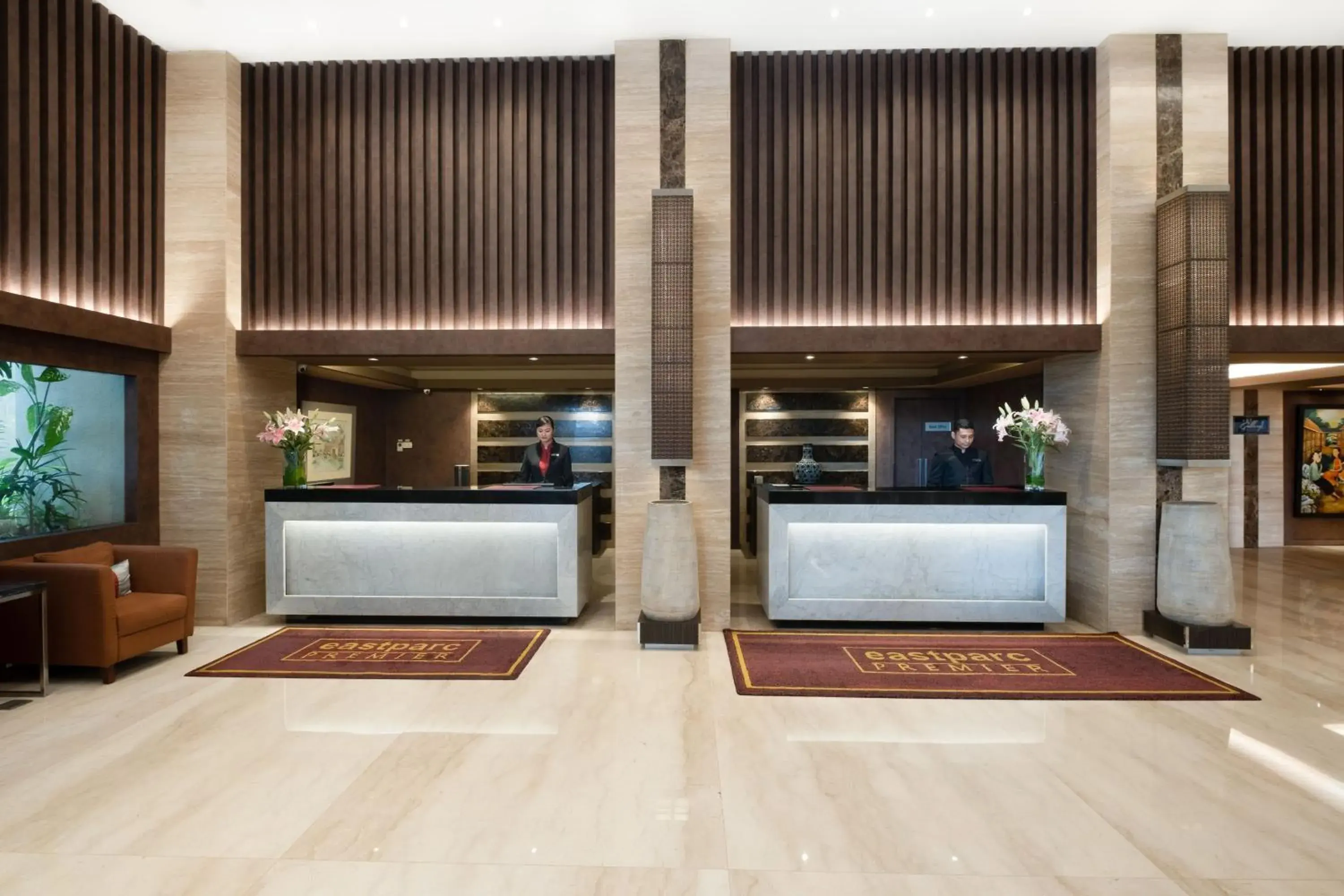 Lobby or reception in Eastparc Hotel Yogyakarta Lobby or reception in Eastparc Hotel Yogyakarta