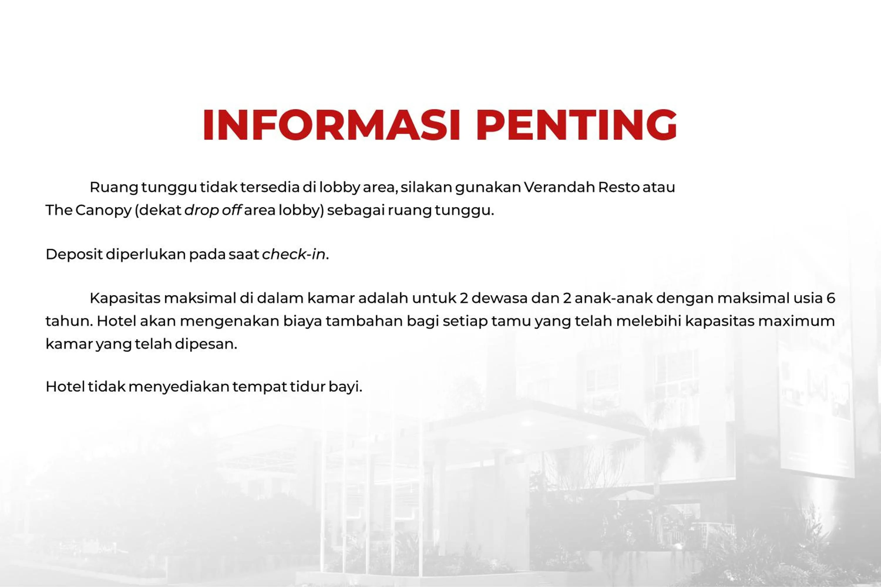 Property building in Eastparc Hotel Yogyakarta