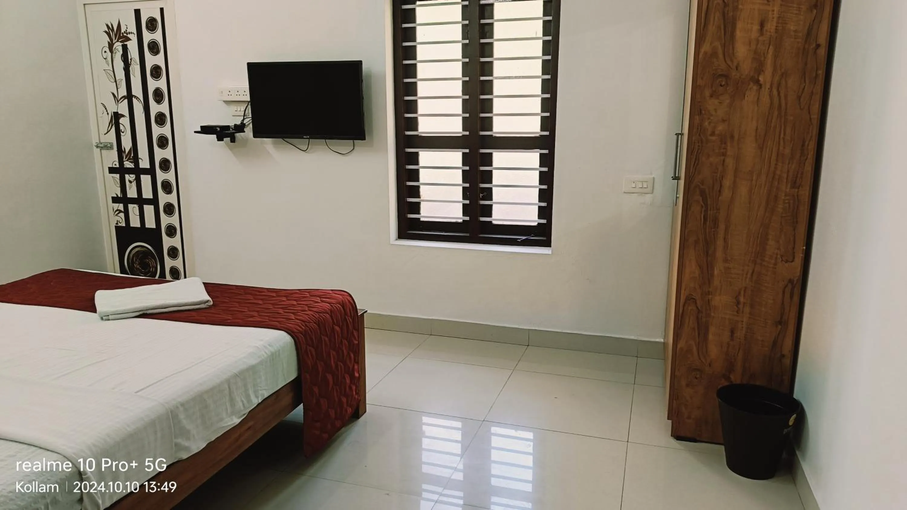 Bed in Ripples Backwater Resort, Kollam