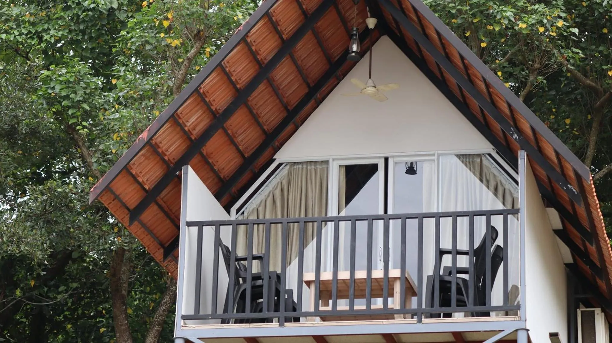 Balcony/Terrace in Ripples Backwater Resort, Kollam