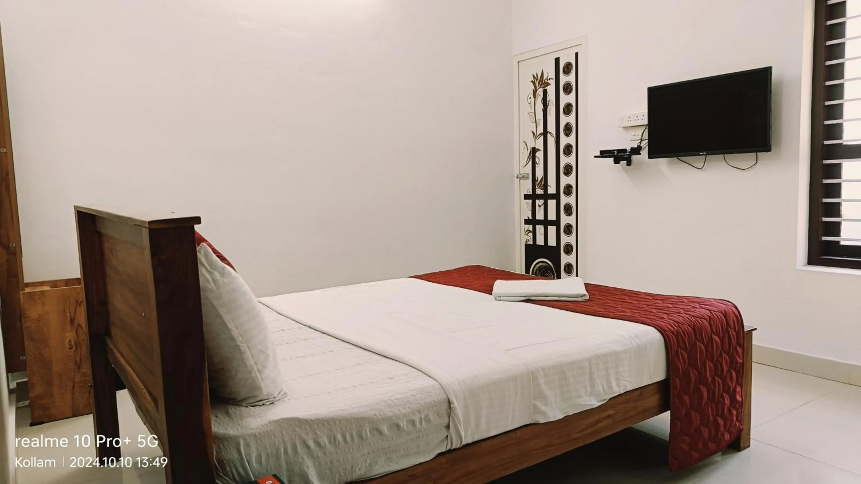 Bed in Ripples Backwater Resort, Kollam