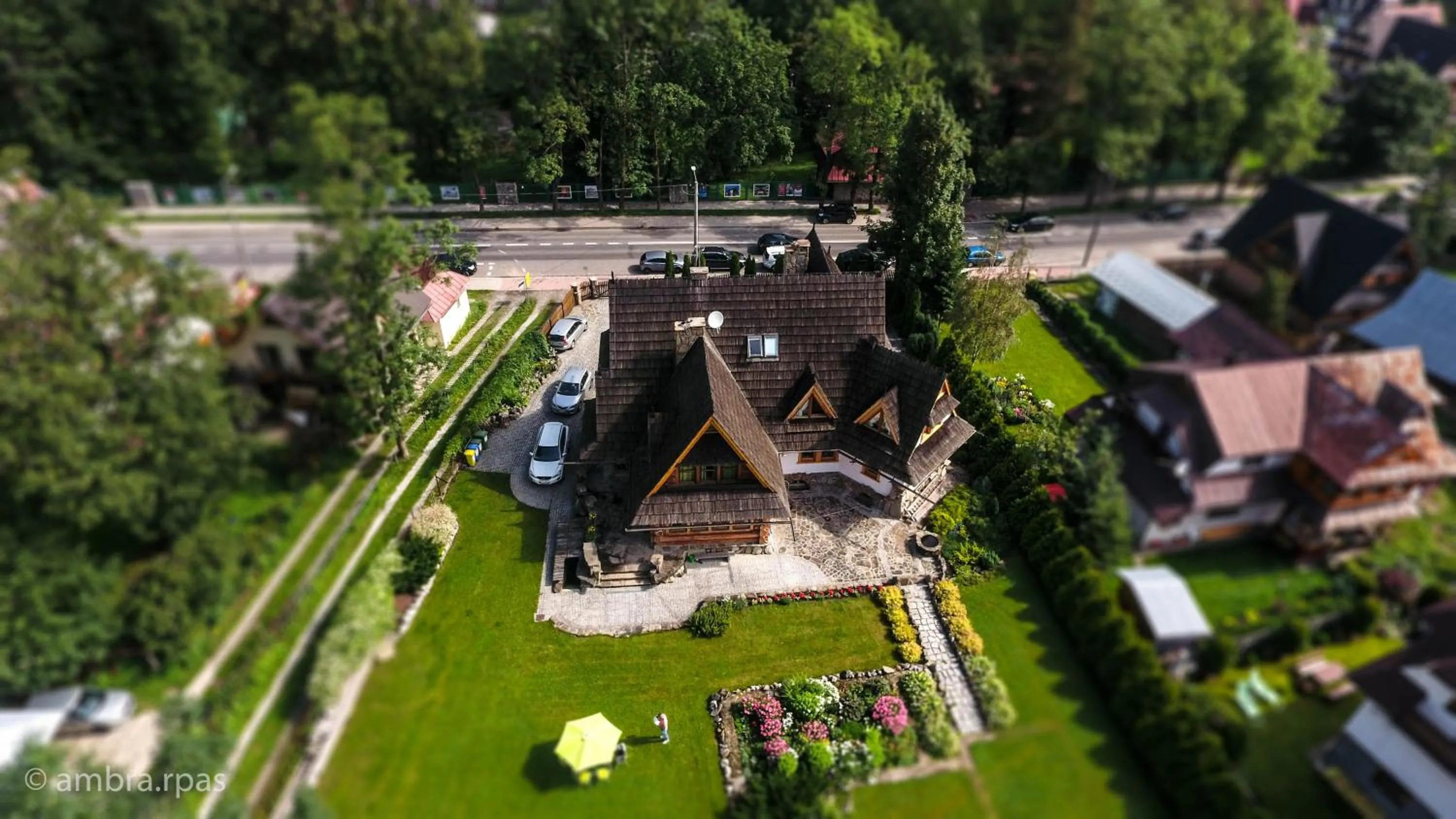 Property building in Willa Góralskie Spanie