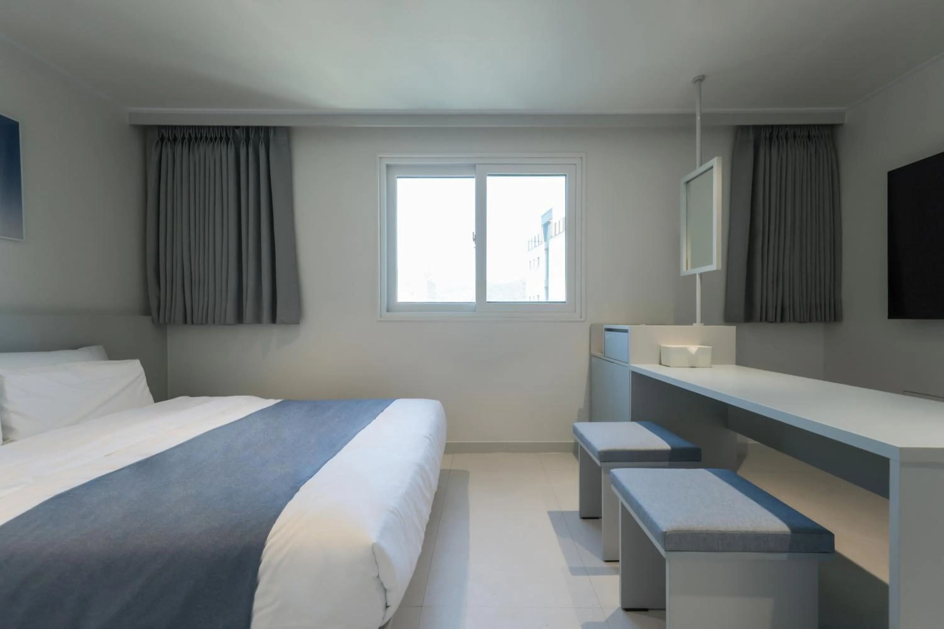 Bed in Aank Air Hotel Gapyeong