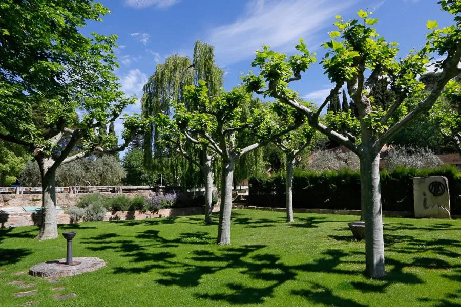 Garden in Monestir de Les Avellanes
