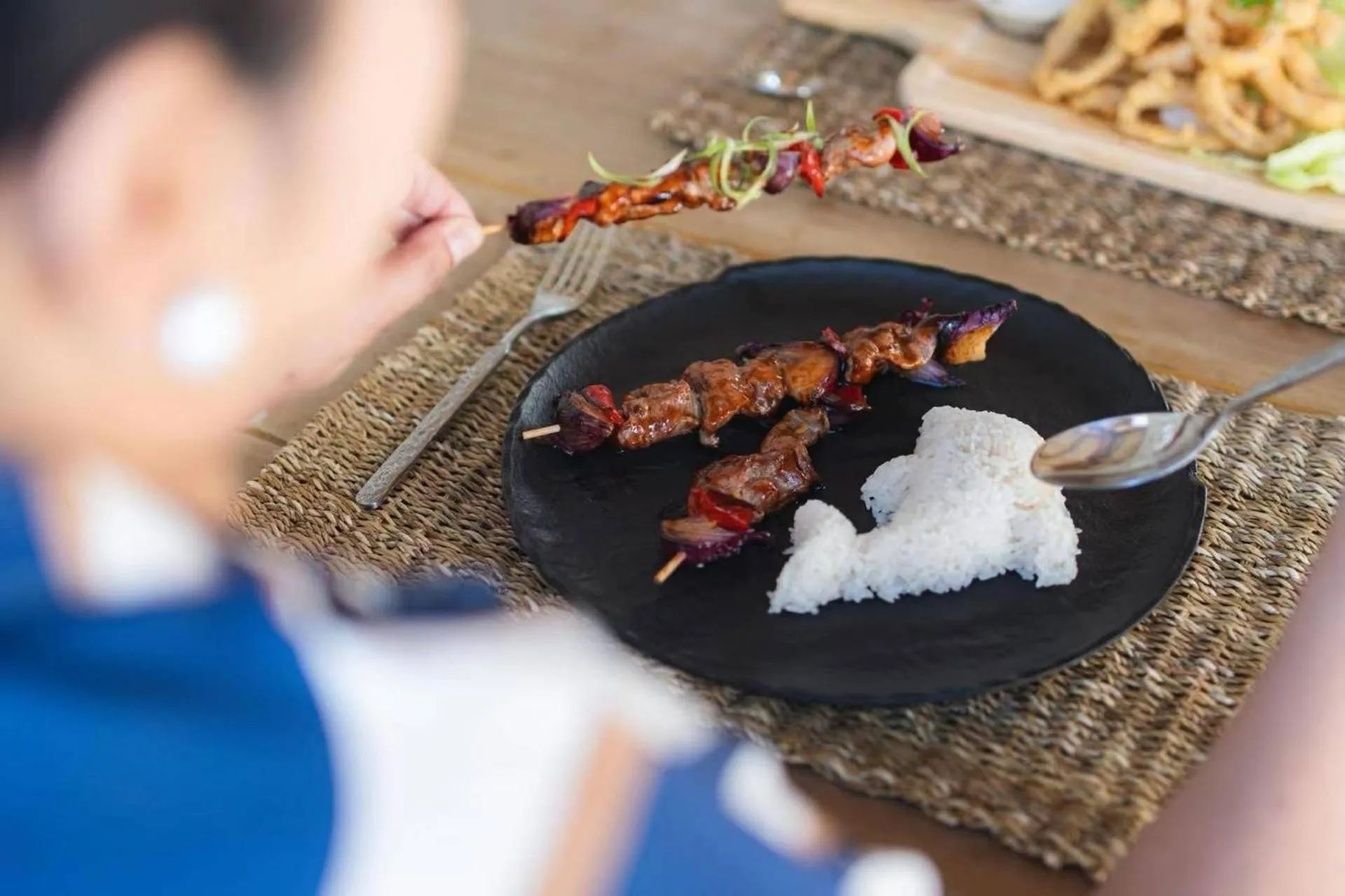 Food in E-Fun Dive Resort