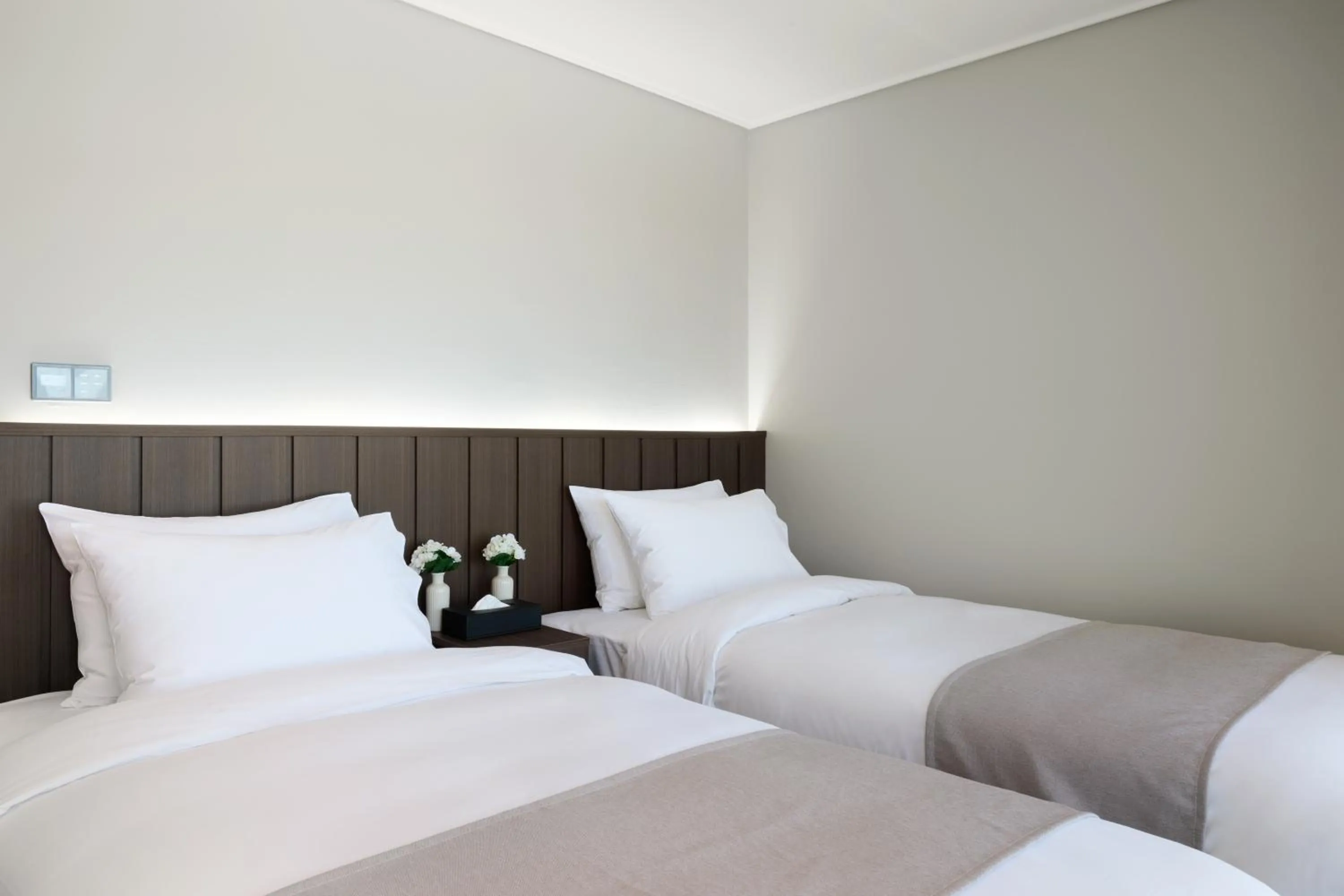 Bed in The Hotel Sokcho