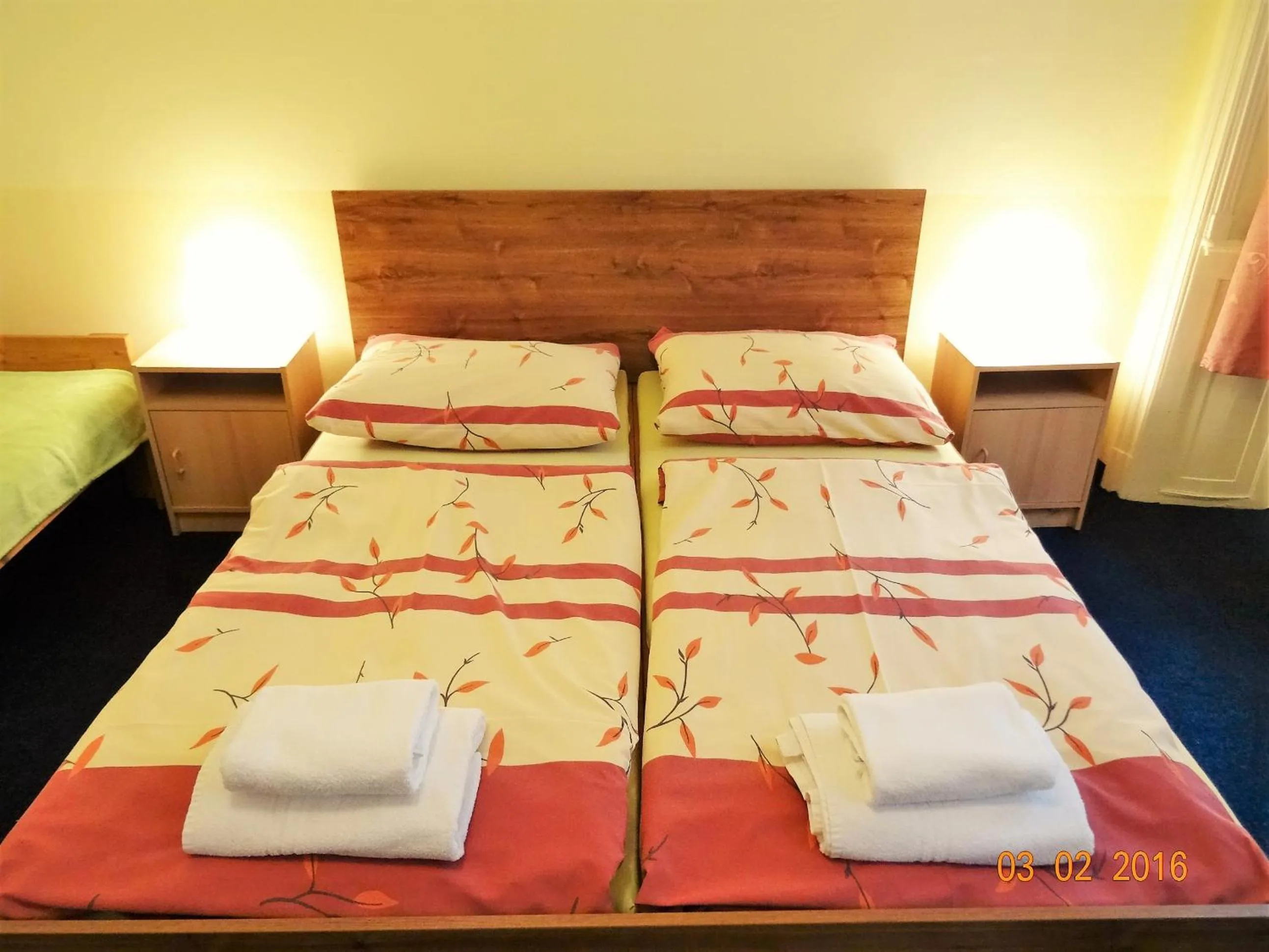 Bed in Hotel U dvou zlatých klíčů