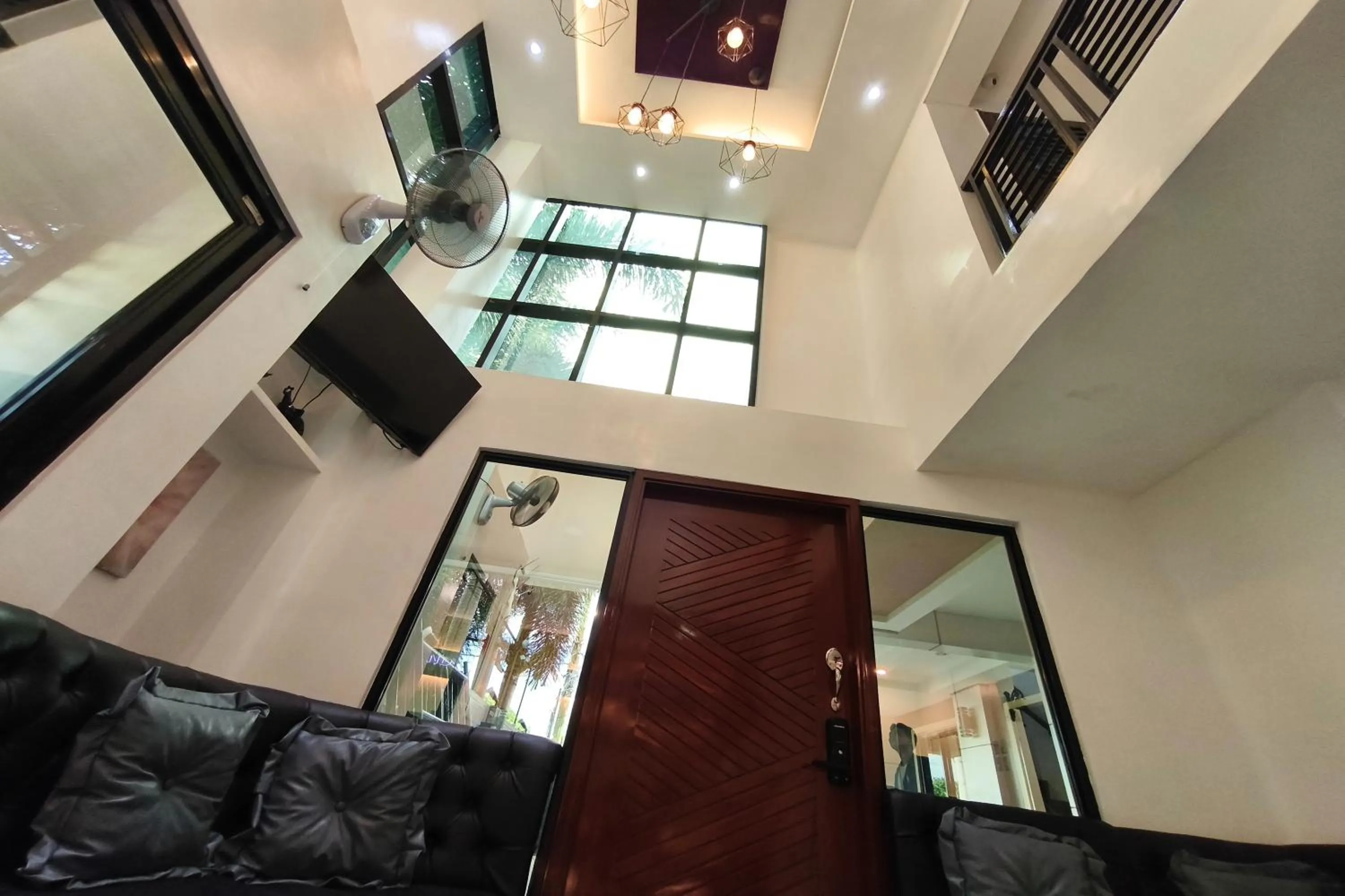 Communal lounge/ TV room in Ecoland 88 Apartelle and Suite near SM Davao