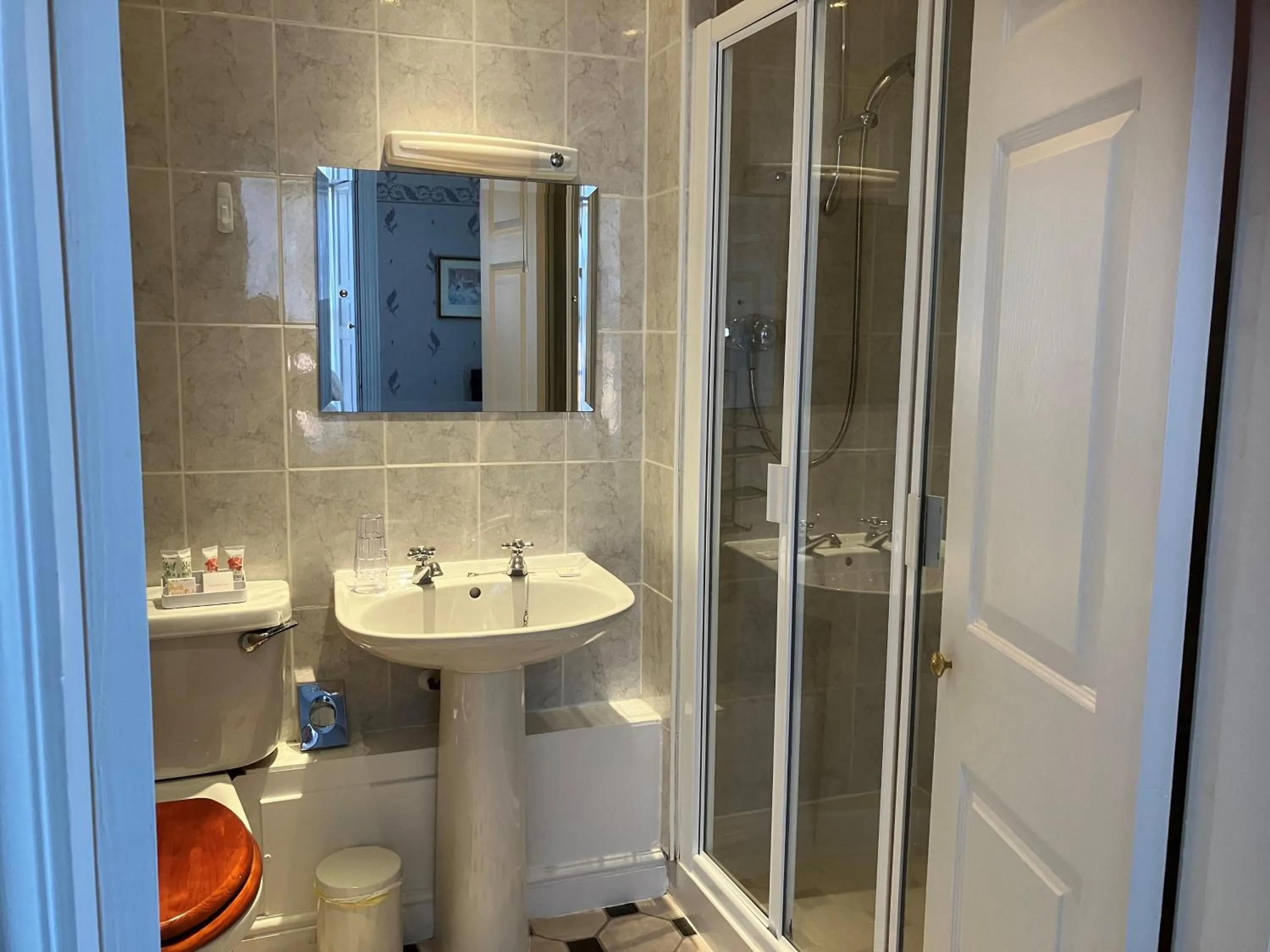 Shower in Chapel House