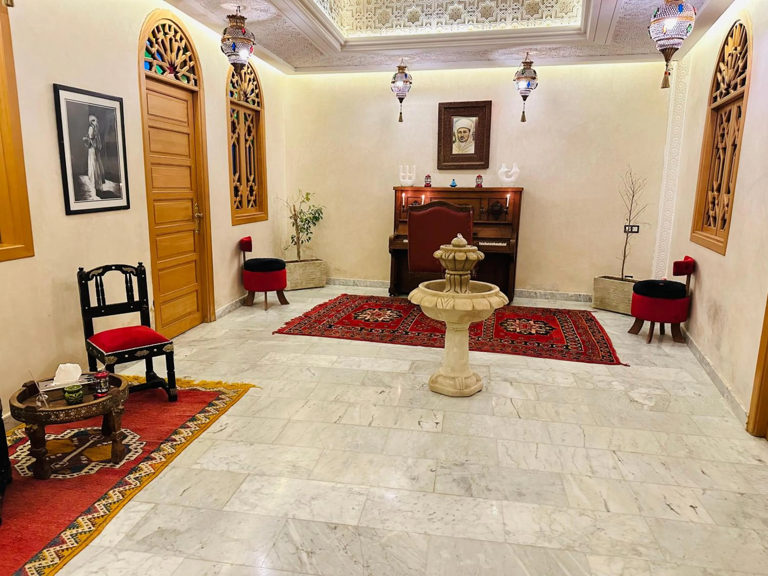 Living room in Riad Tislite & SPA