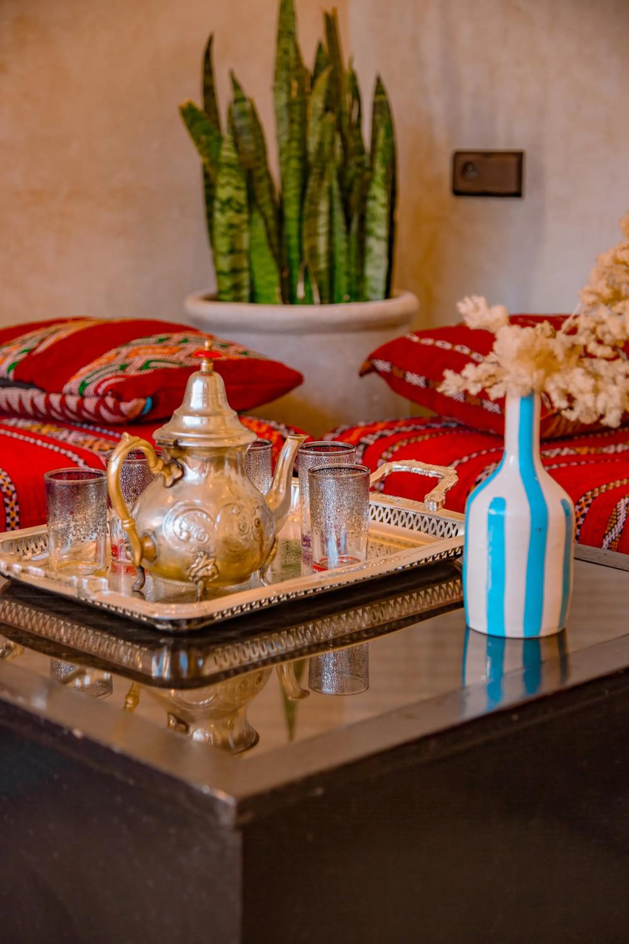 Bed in Riad Tislite & SPA