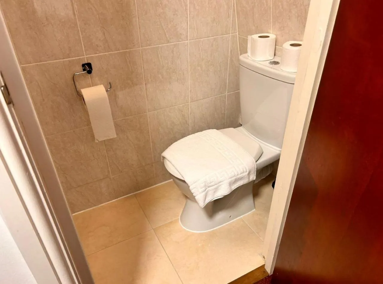 Toilet in Romany House Hotel