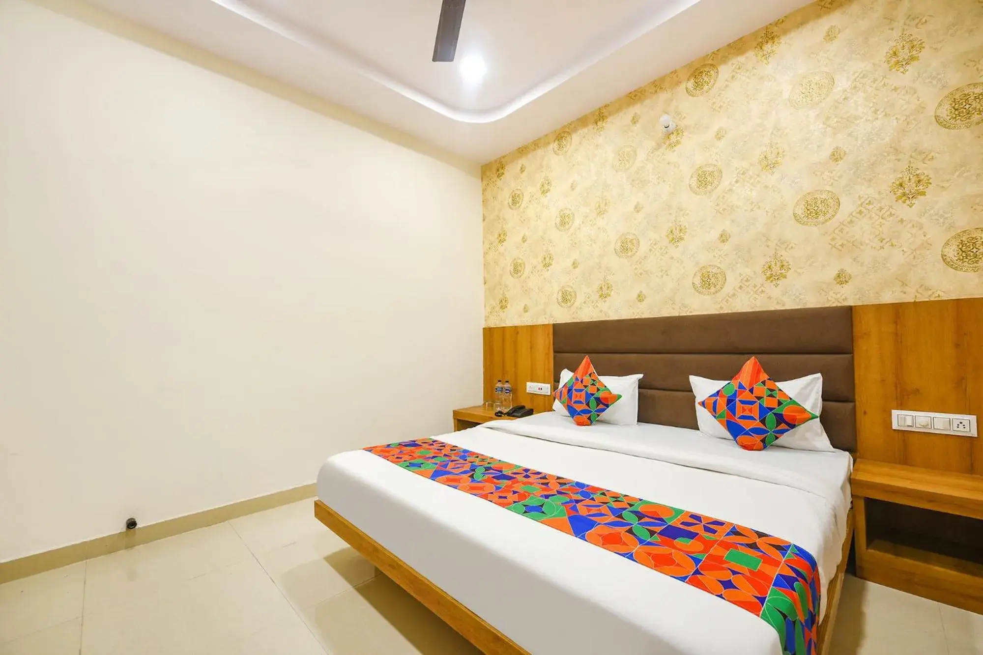 Bed in FabHotel Golden Tree Bed in FabHotel Golden Tree